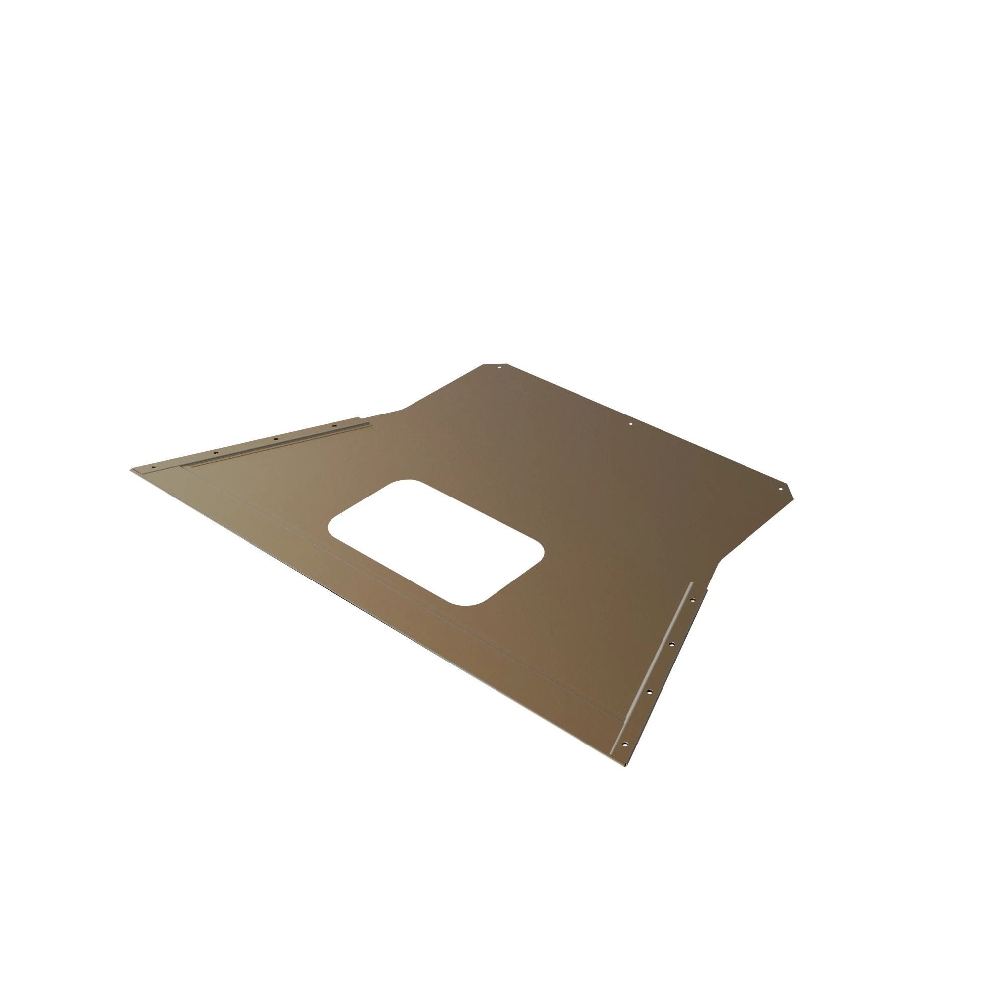 John Deere Right Side Front Grain Tank Cover Canvas - AXE17821