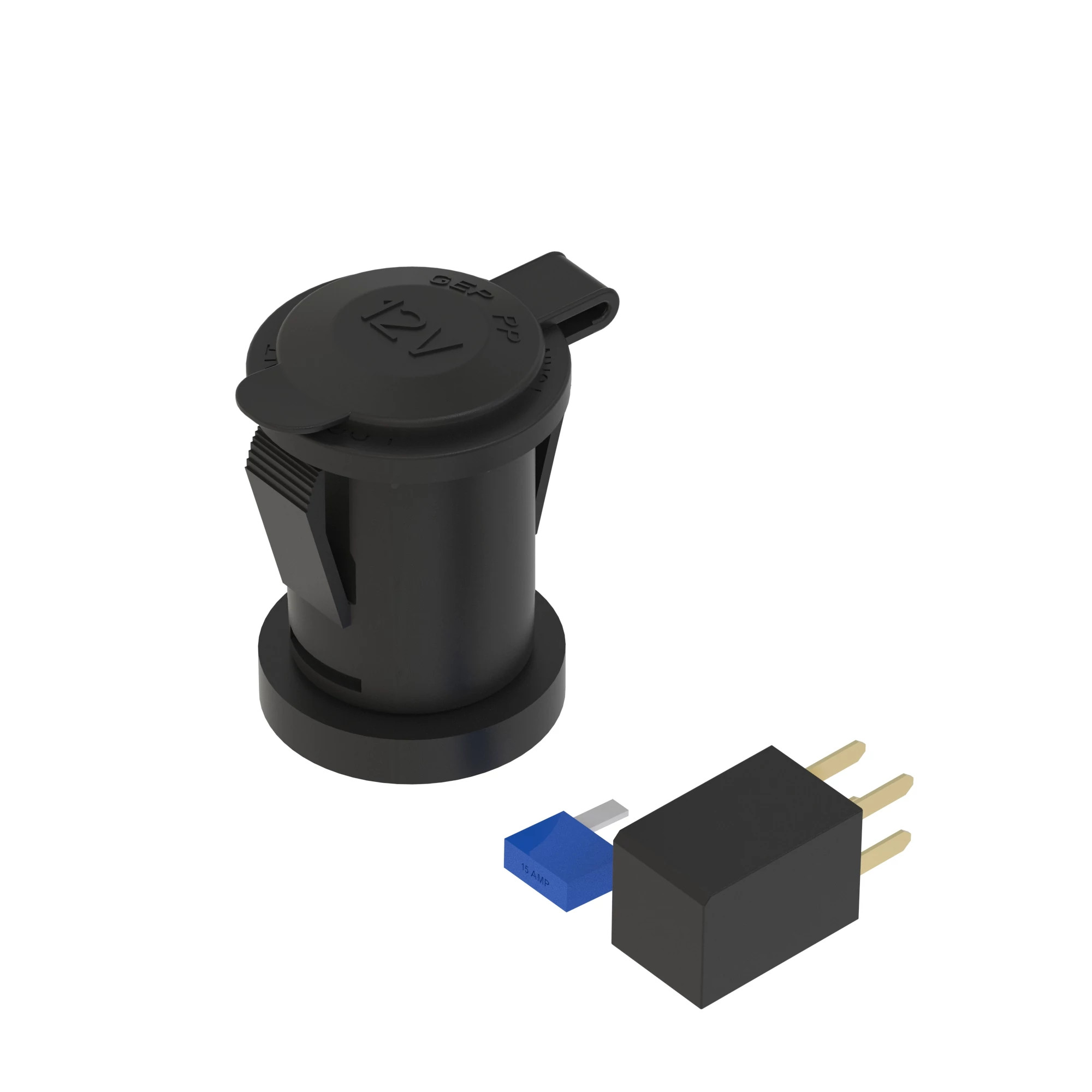 SOCKET OUTLET, KIT, POWER PORT, RDR