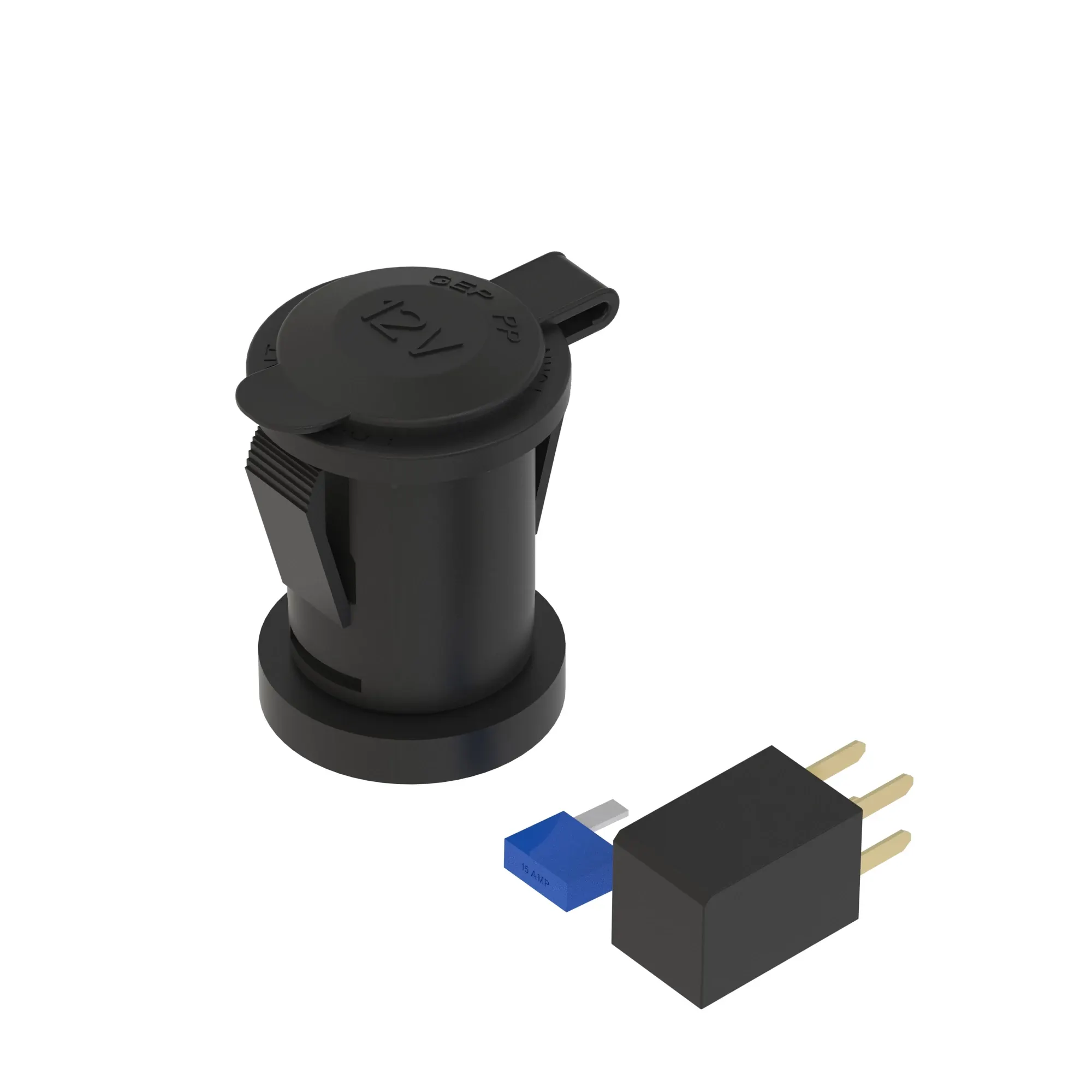SOCKET OUTLET, KIT, POWER PORT, RDR