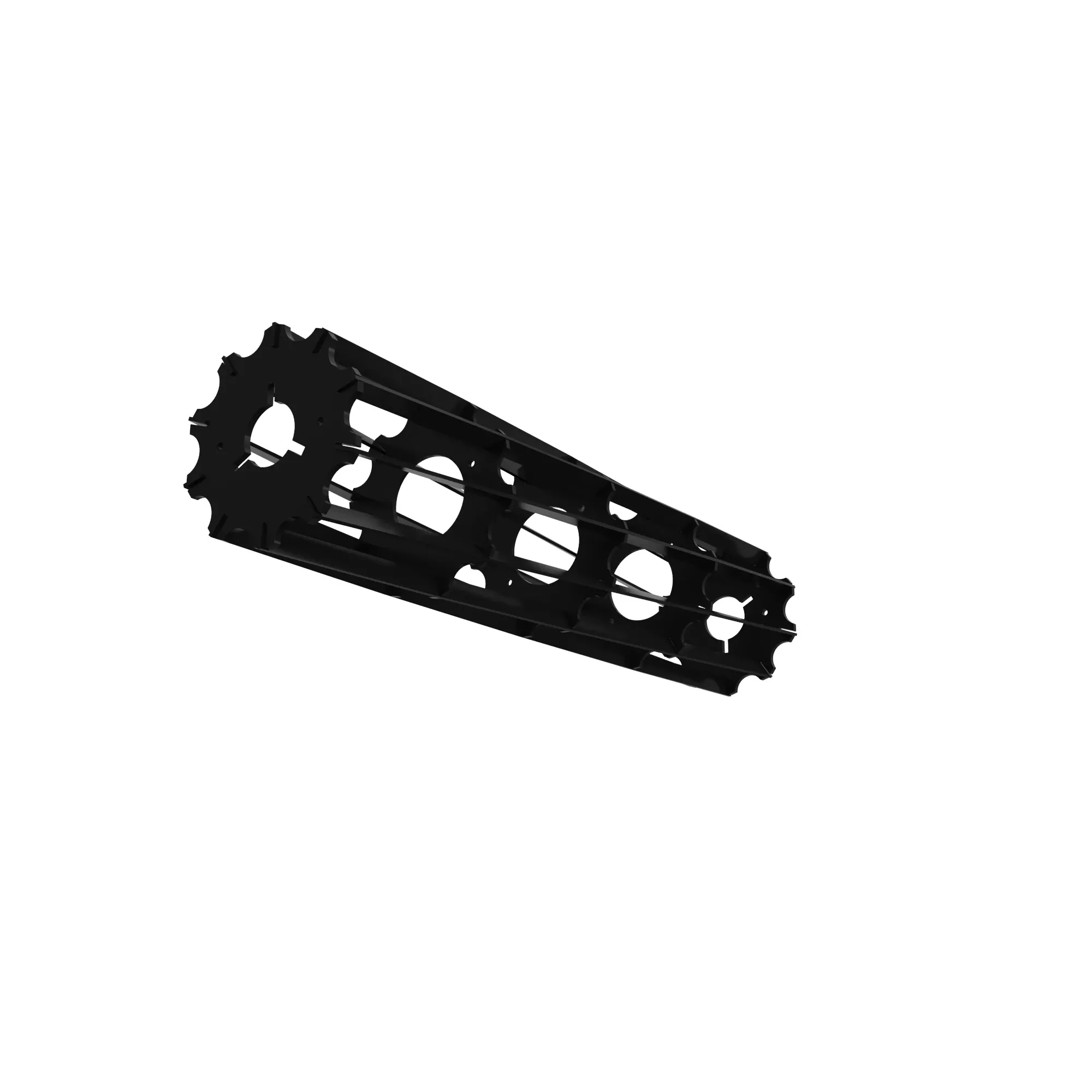 John Deere Flat Bar Rolling Basket - AKK16292