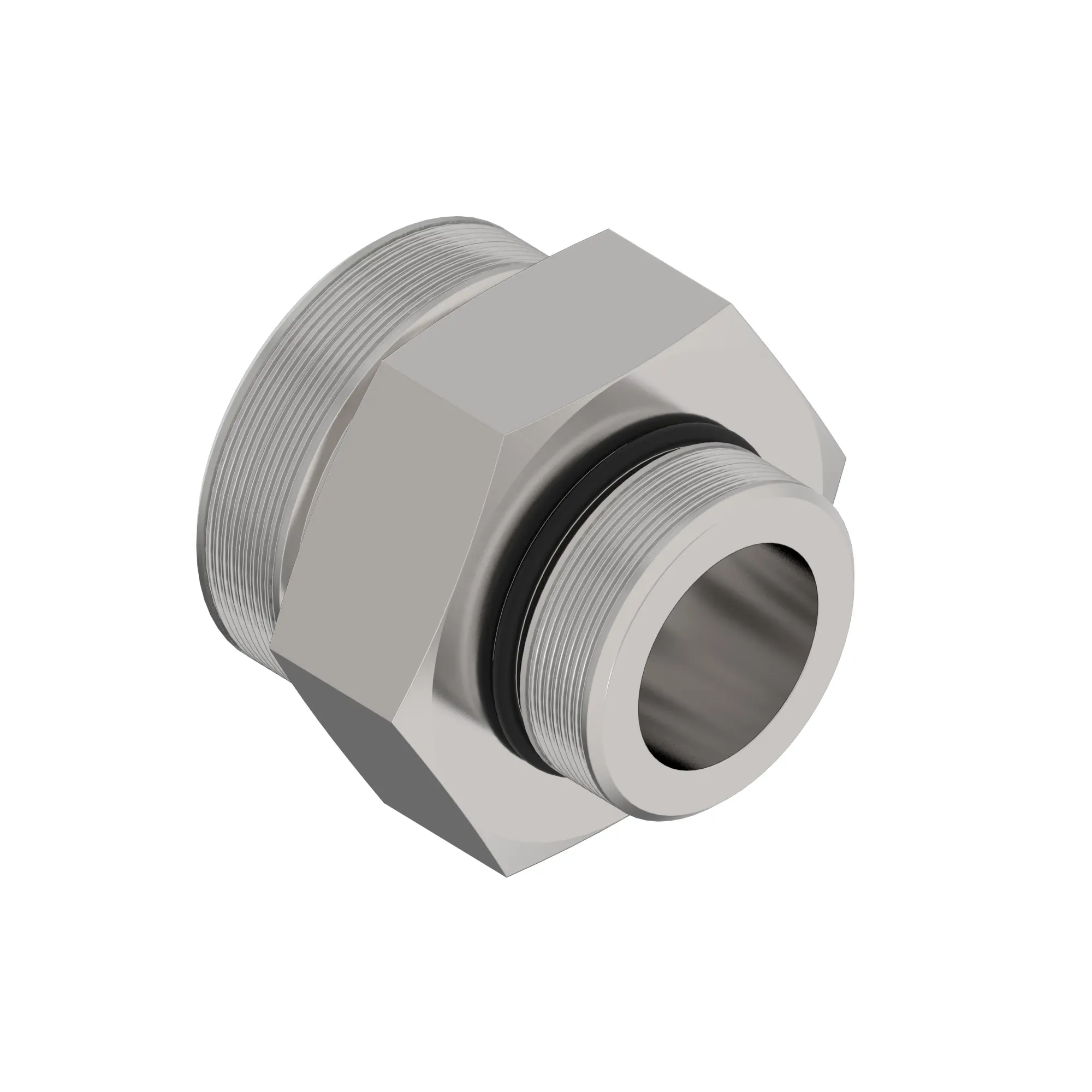 John Deere Adapter Fitting, with O-Ring - DZ122787