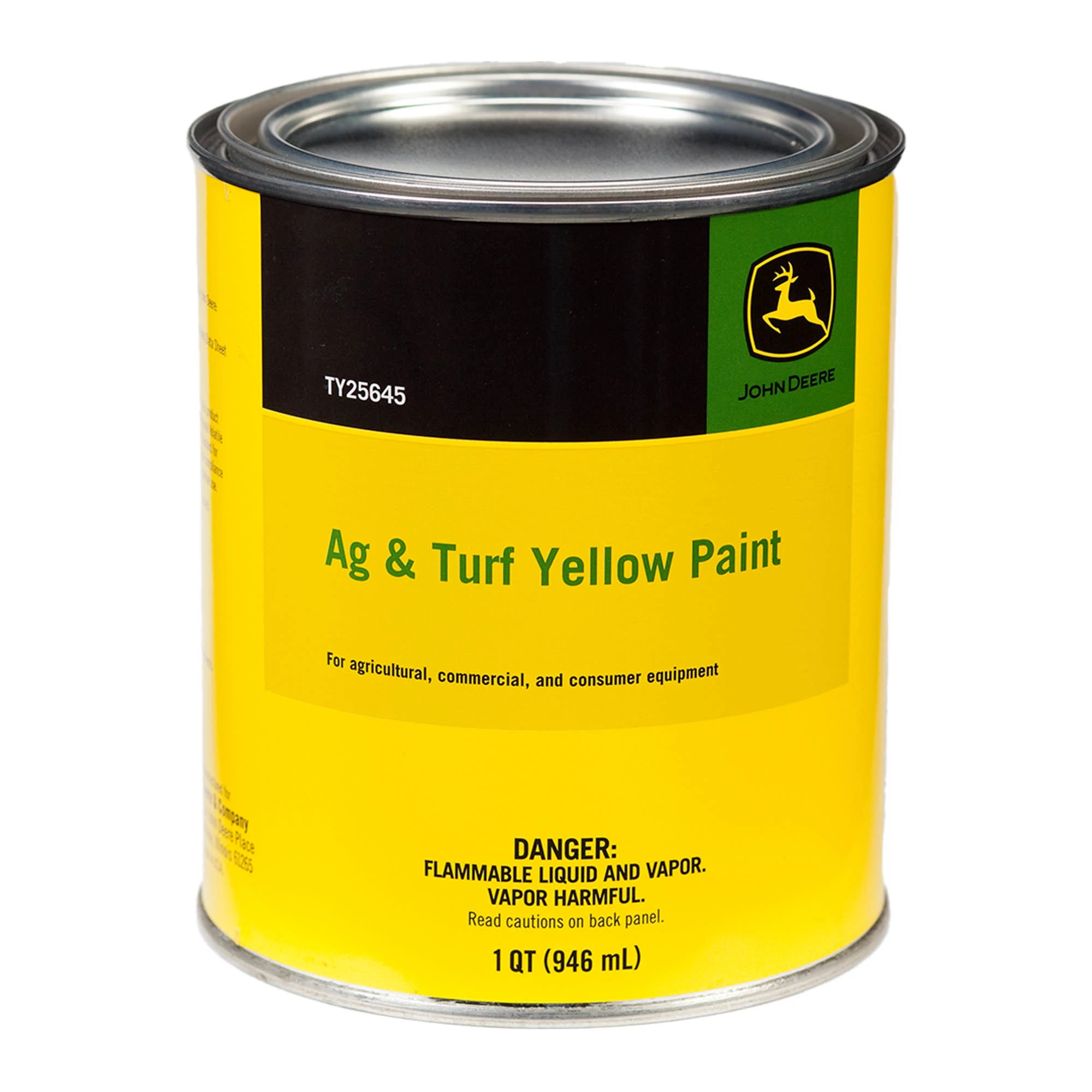 John Deere Ag and Turf Yellow Paint, 946 ml (1 Quart) - TY25645