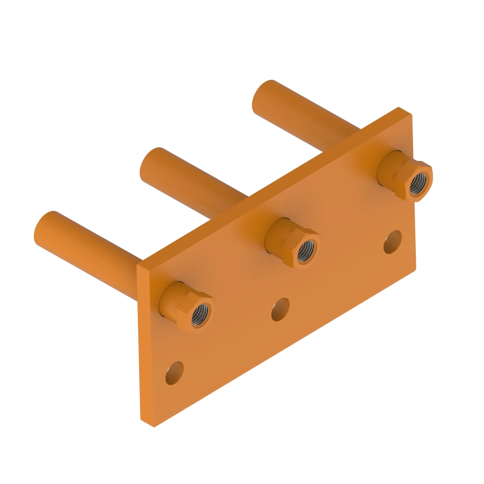 BRACKET, RUBBER CLAMP SUPPORT 1050K
