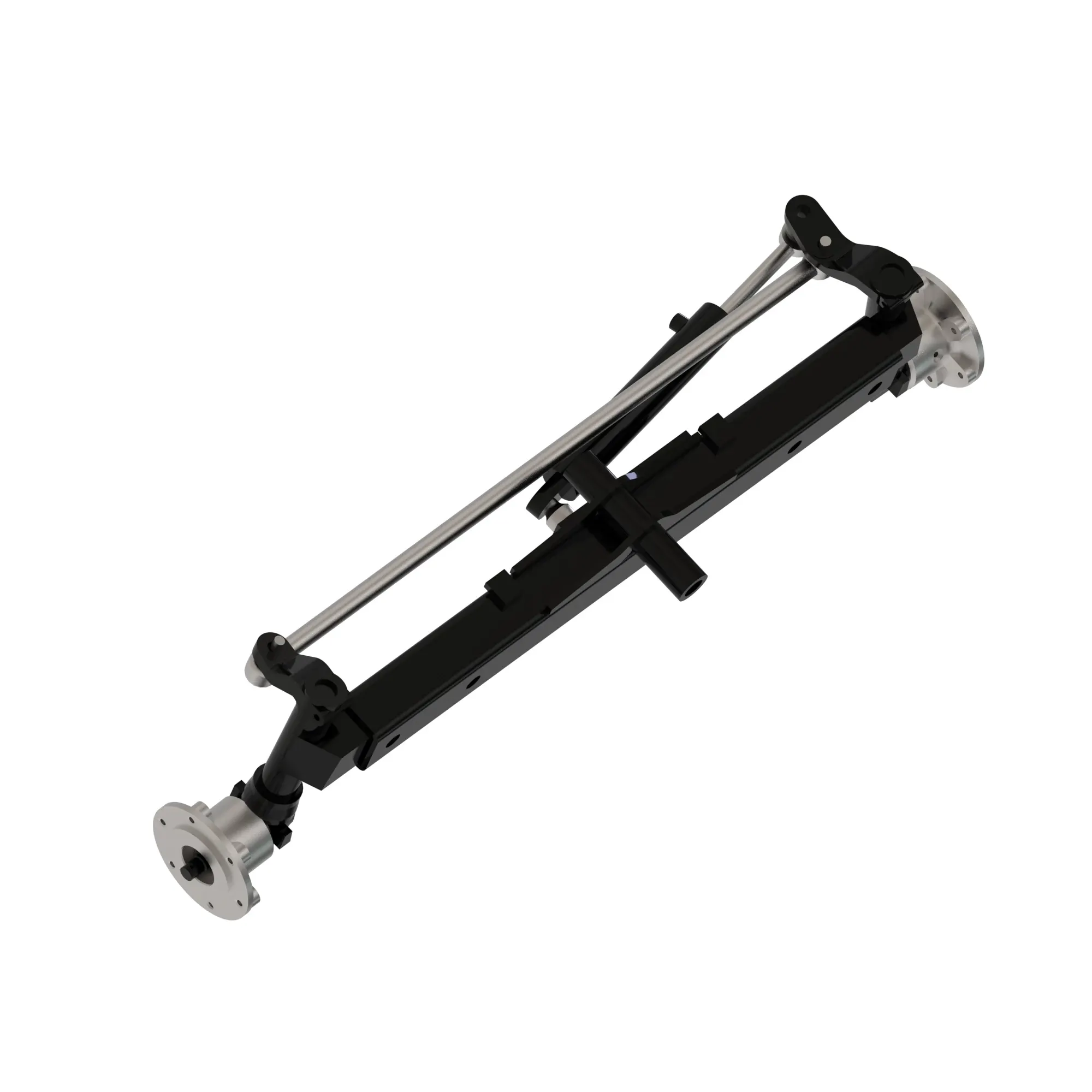 FRONT AXLE, 2WD, ASSEMBLY
