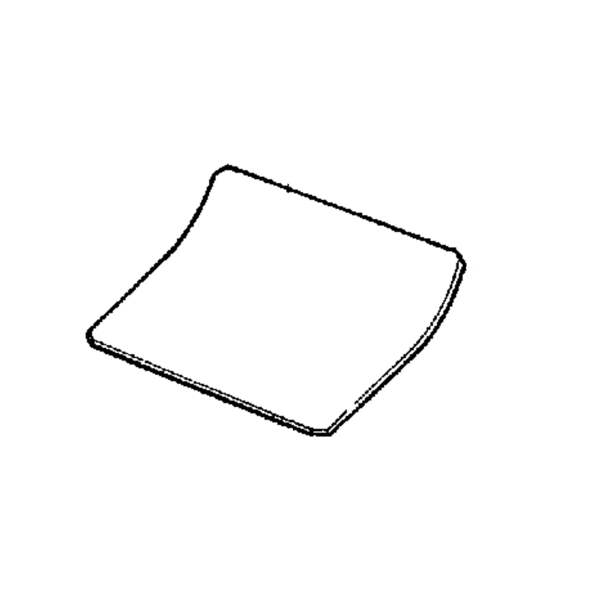 John Deere Feeding Channel Housing Sheet - Z58148