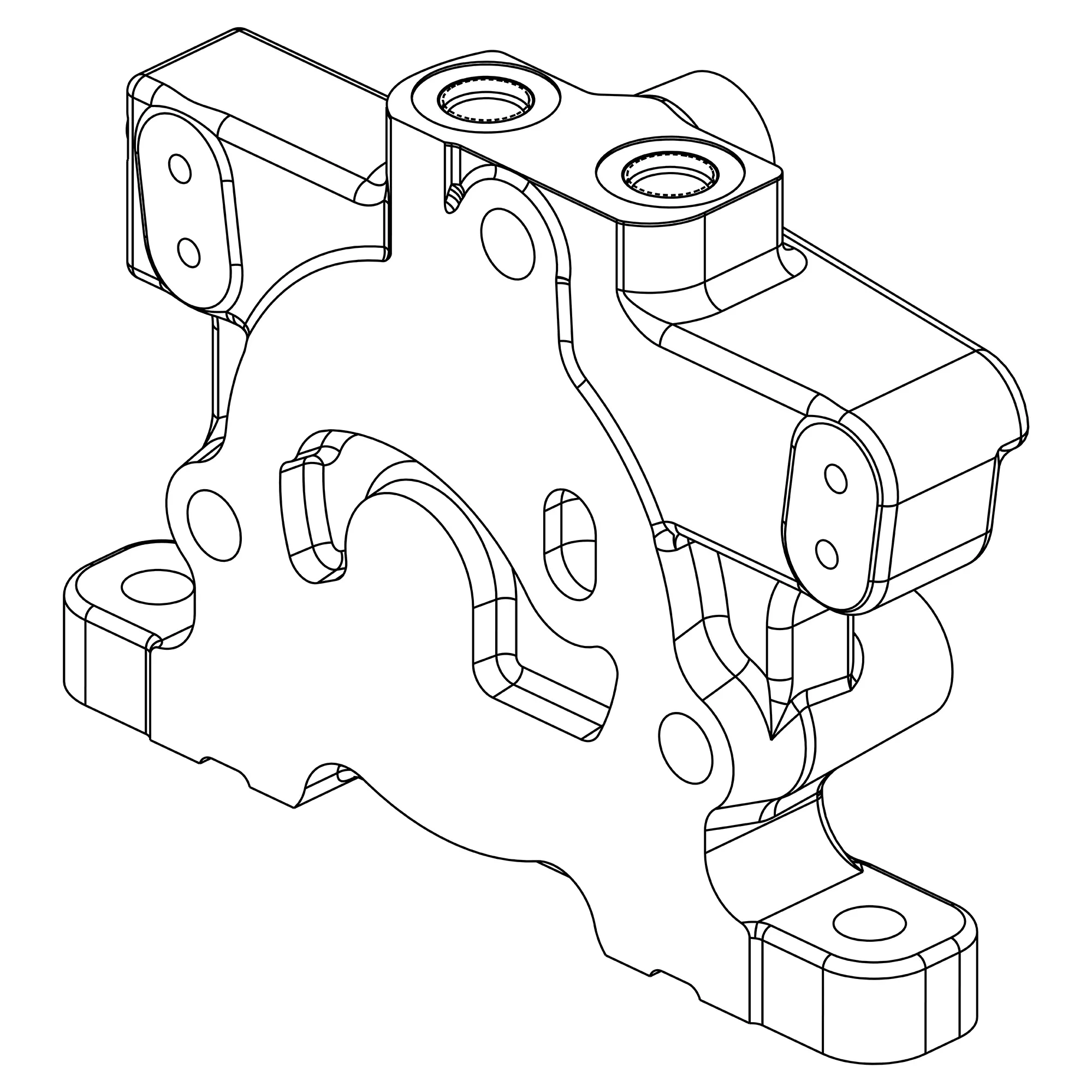 John Deere Outlet Section Lever Steer Valve - AT450002