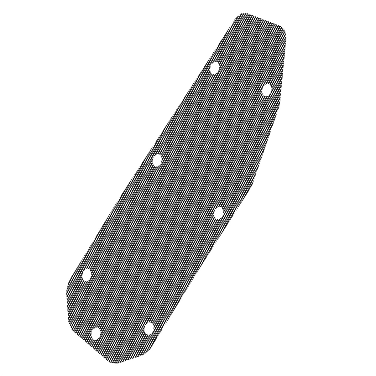 Screen, RH Hood Side Panel