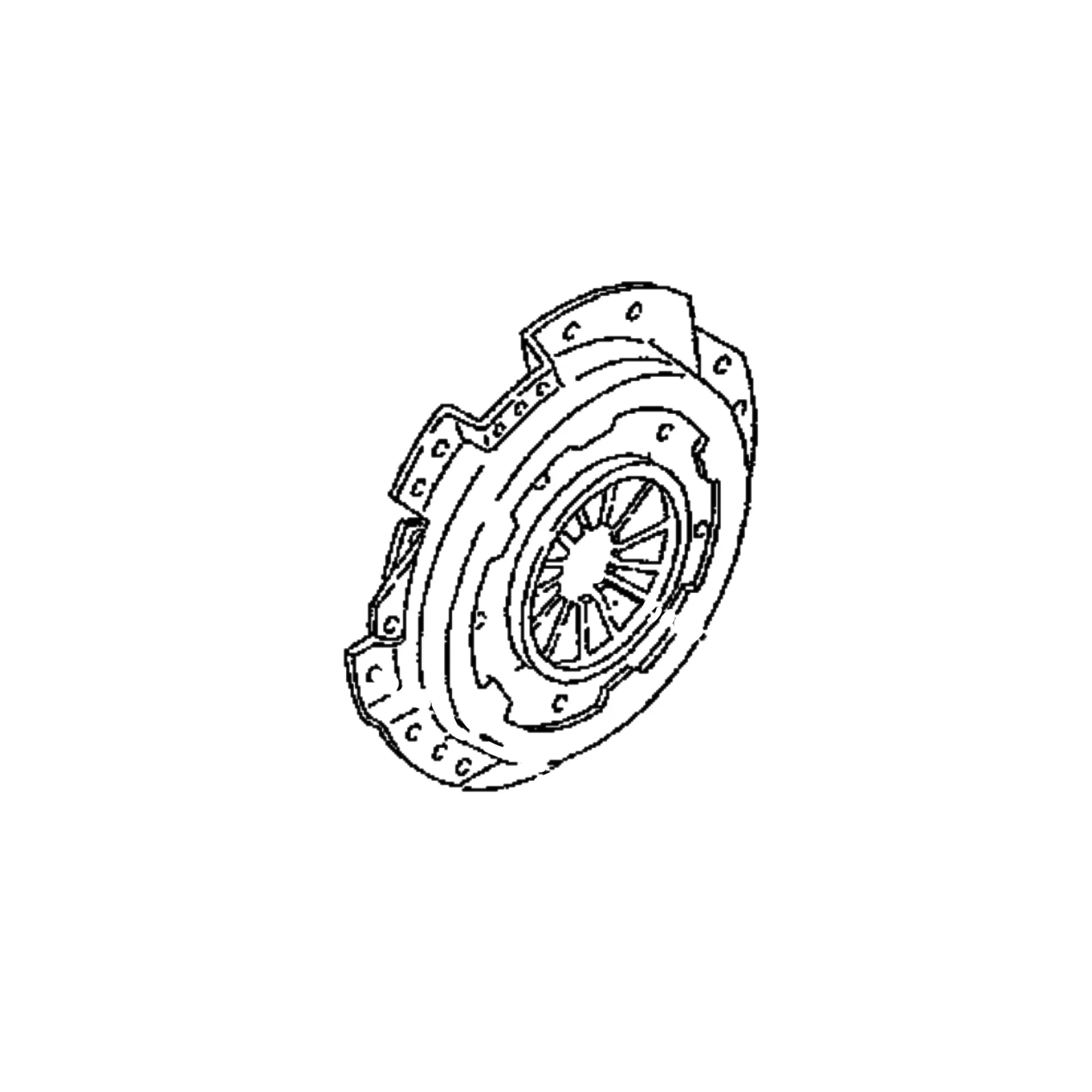 John Deere Clutch Pressure Plate - M808696