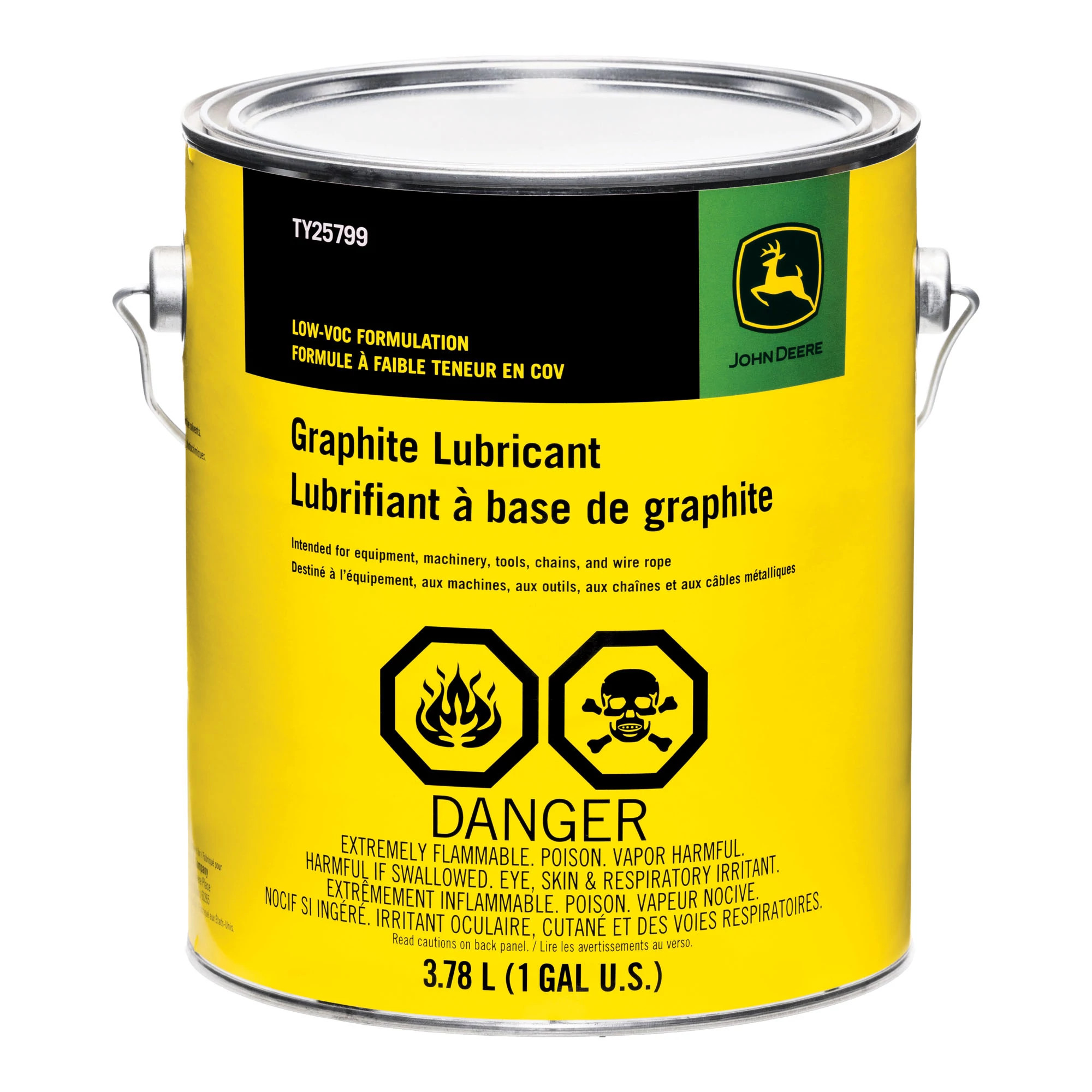 John Deere Graphite Lubricant (Low VOC), 3.78 Liter (1 Gallon) - TY25799