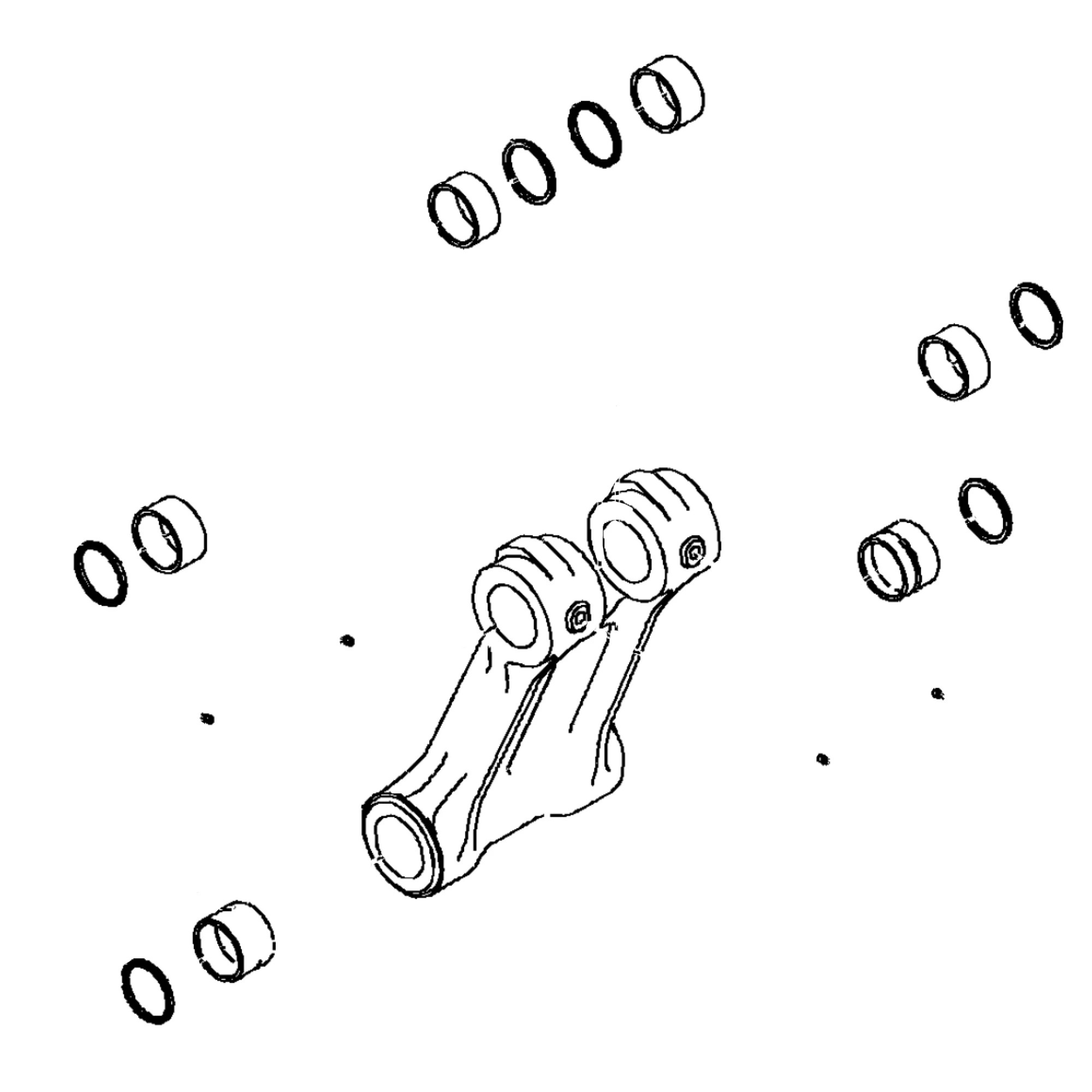 John Deere Bucket Link - 8076541G