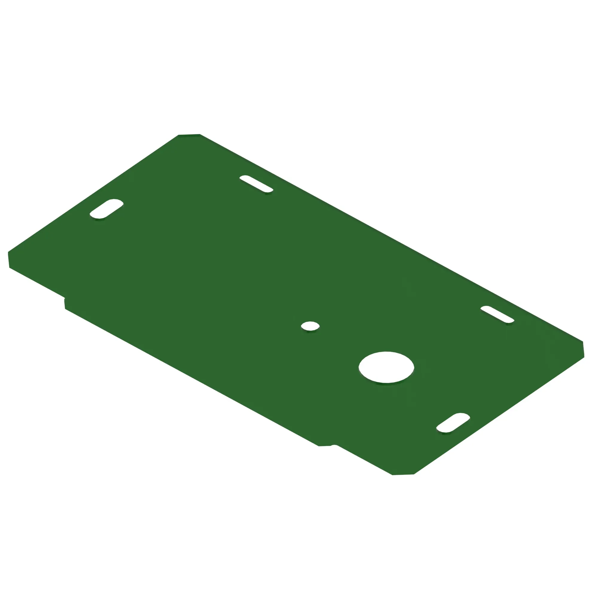 John Deere Sealing Plate under Cooler - Z101427
