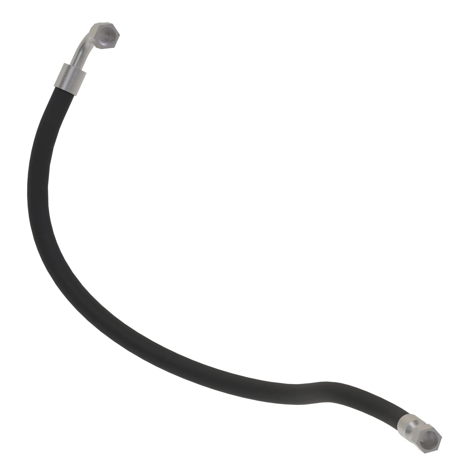 John Deere Reinforced with Metal Rubber Hydraulic Hose - F057809