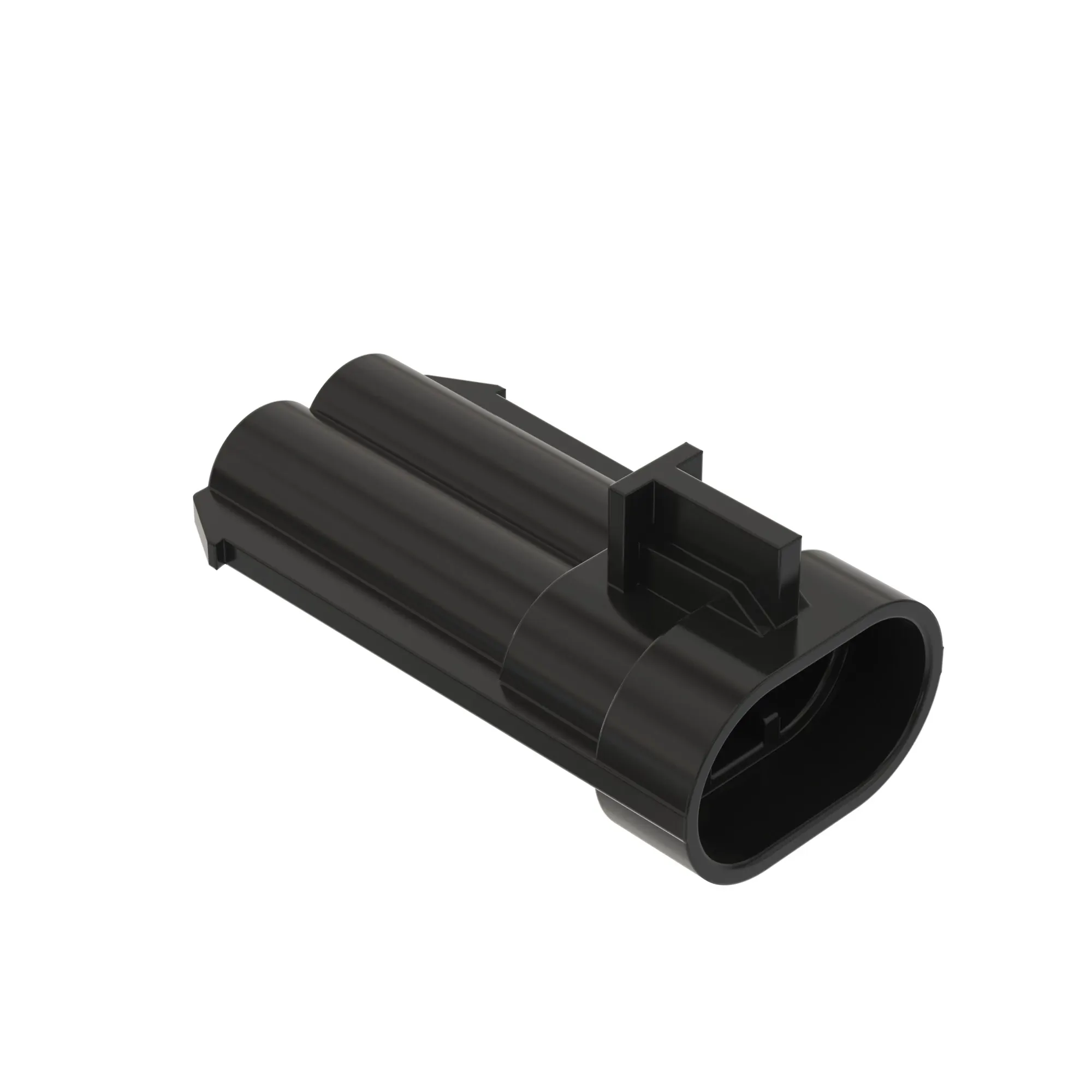 Delphi Ducon 6.3 2W Male Sld Blk Pl