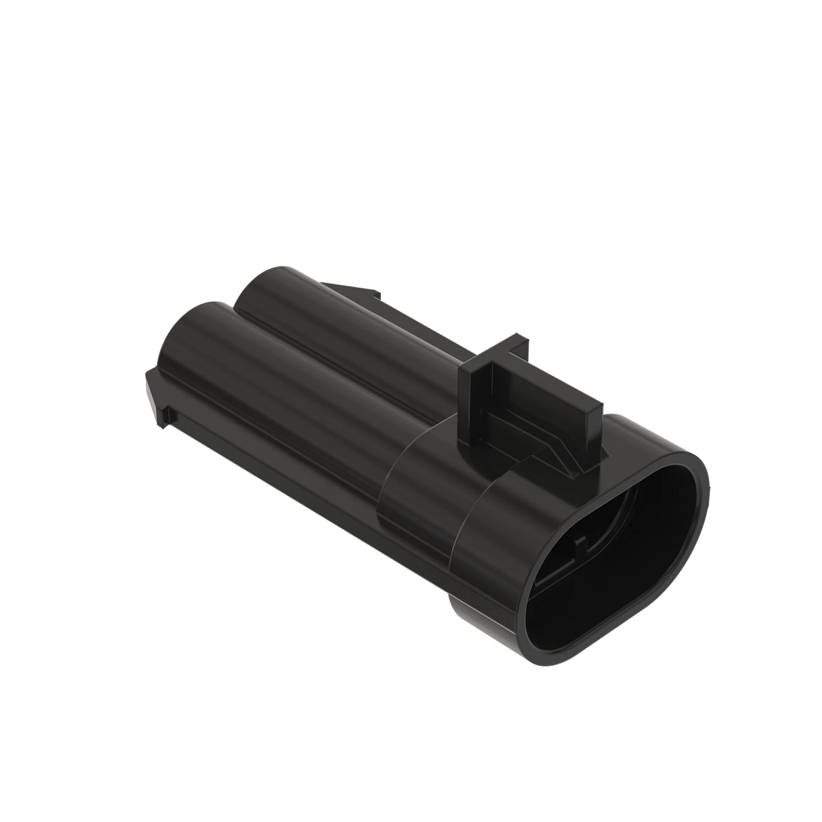 Delphi Ducon 6.3 2W Male Sld Blk Pl