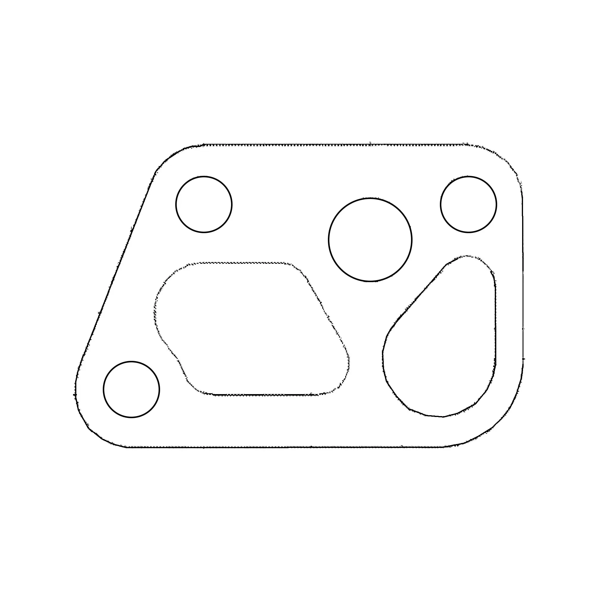 John Deere Paper Gasket - R520510