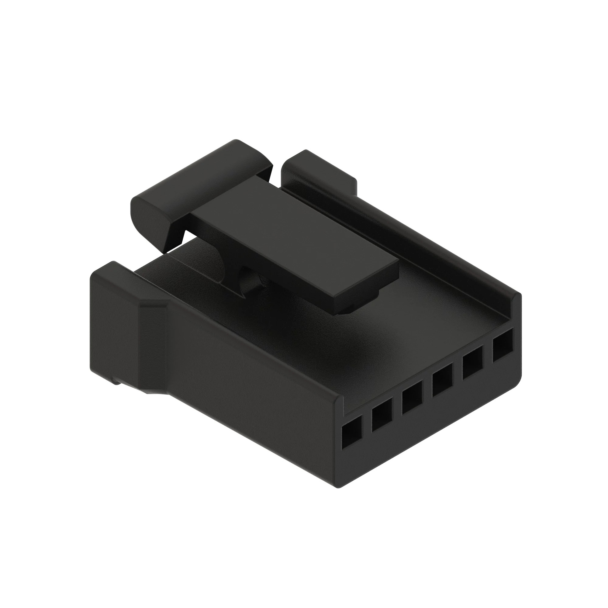 CONN DELPHI MP100 6W F BLK PLSTC