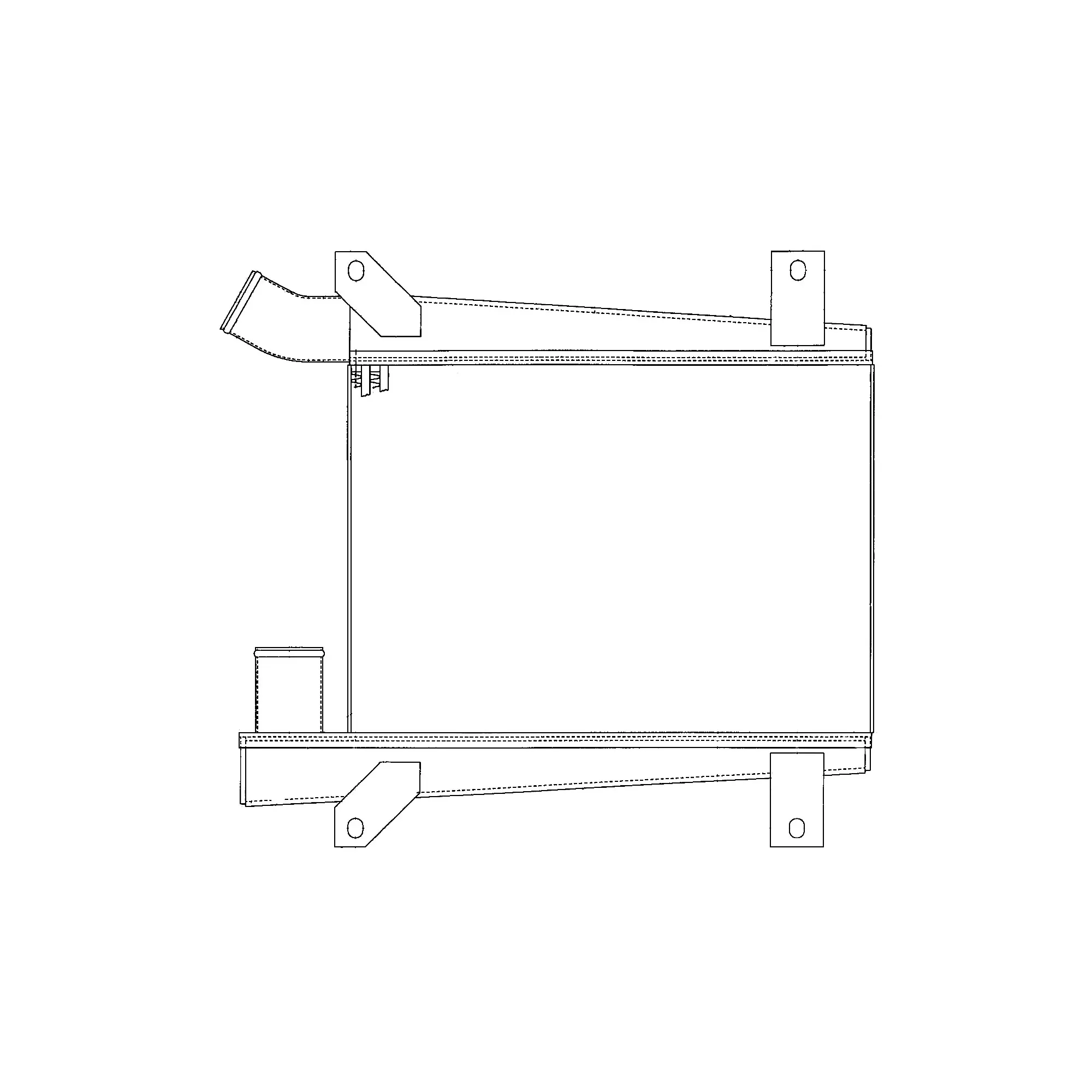 John Deere Charge Air Cooler - AT176949