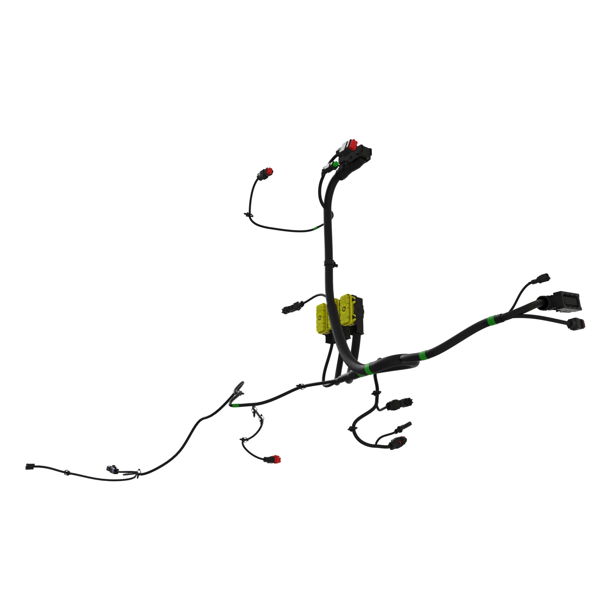 John Deere Nose Casting Dual Turbo Wiring Harness - AKK44226