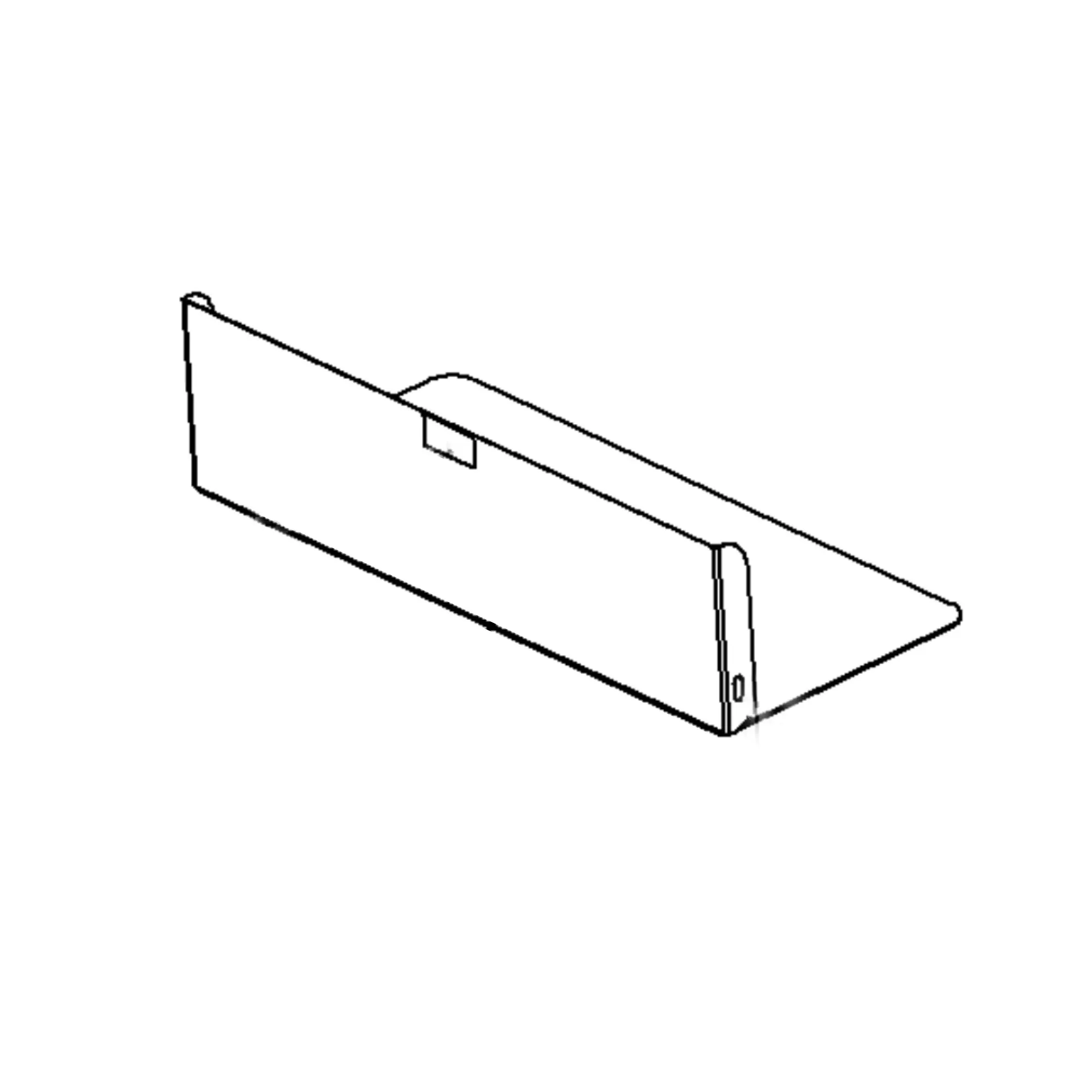 John Deere Front Conveyor Bottom Guard - KK44311