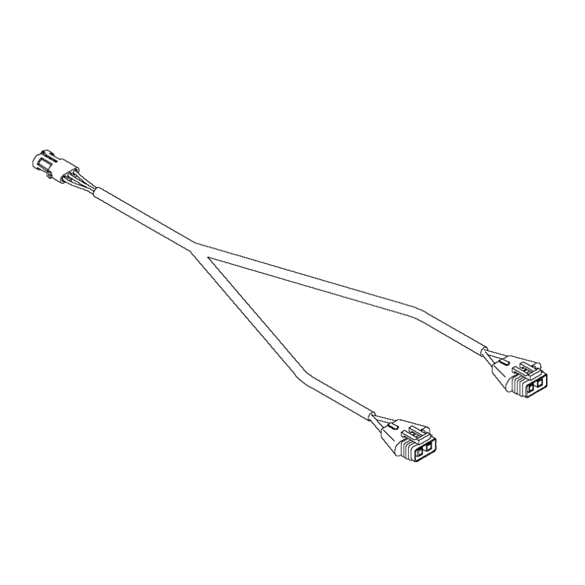 John Deere Two-speed Four Wheel Drive Wiring Harness - AH211651