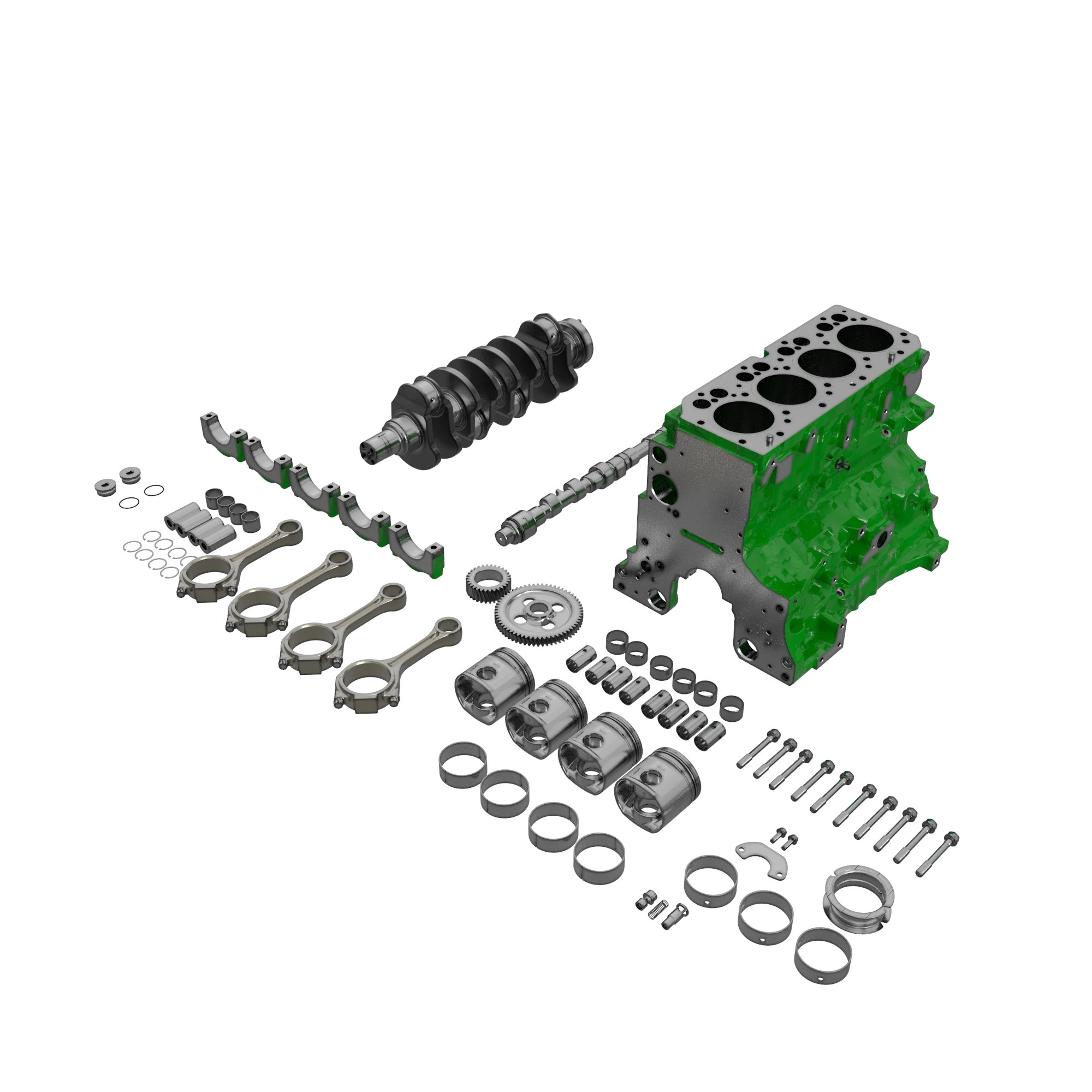 Engine Short Block Assembly