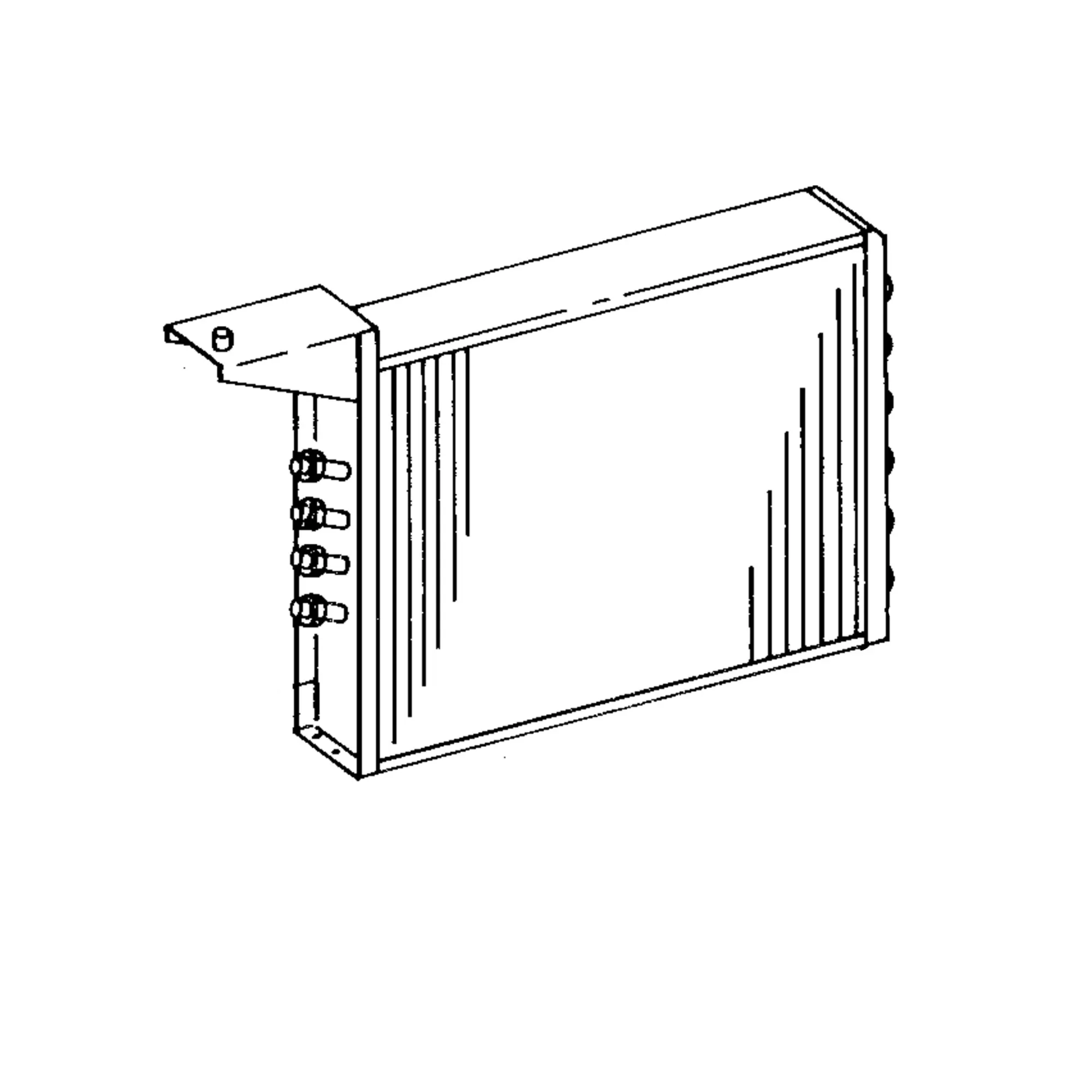 John Deere Hydraulic Oil Cooler - AH140472