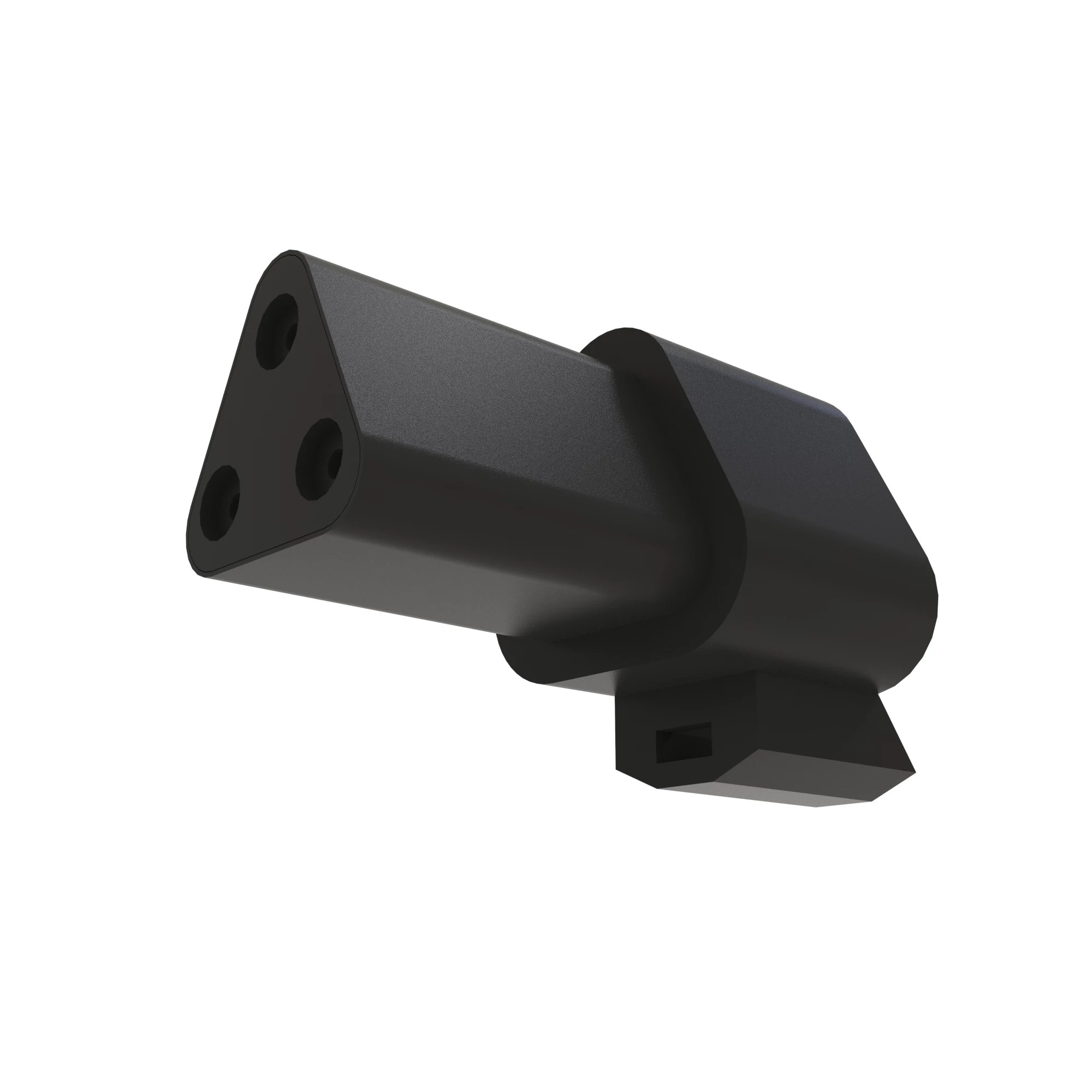 CONN DEUTSCH DT 3W FS BLK PLSTC