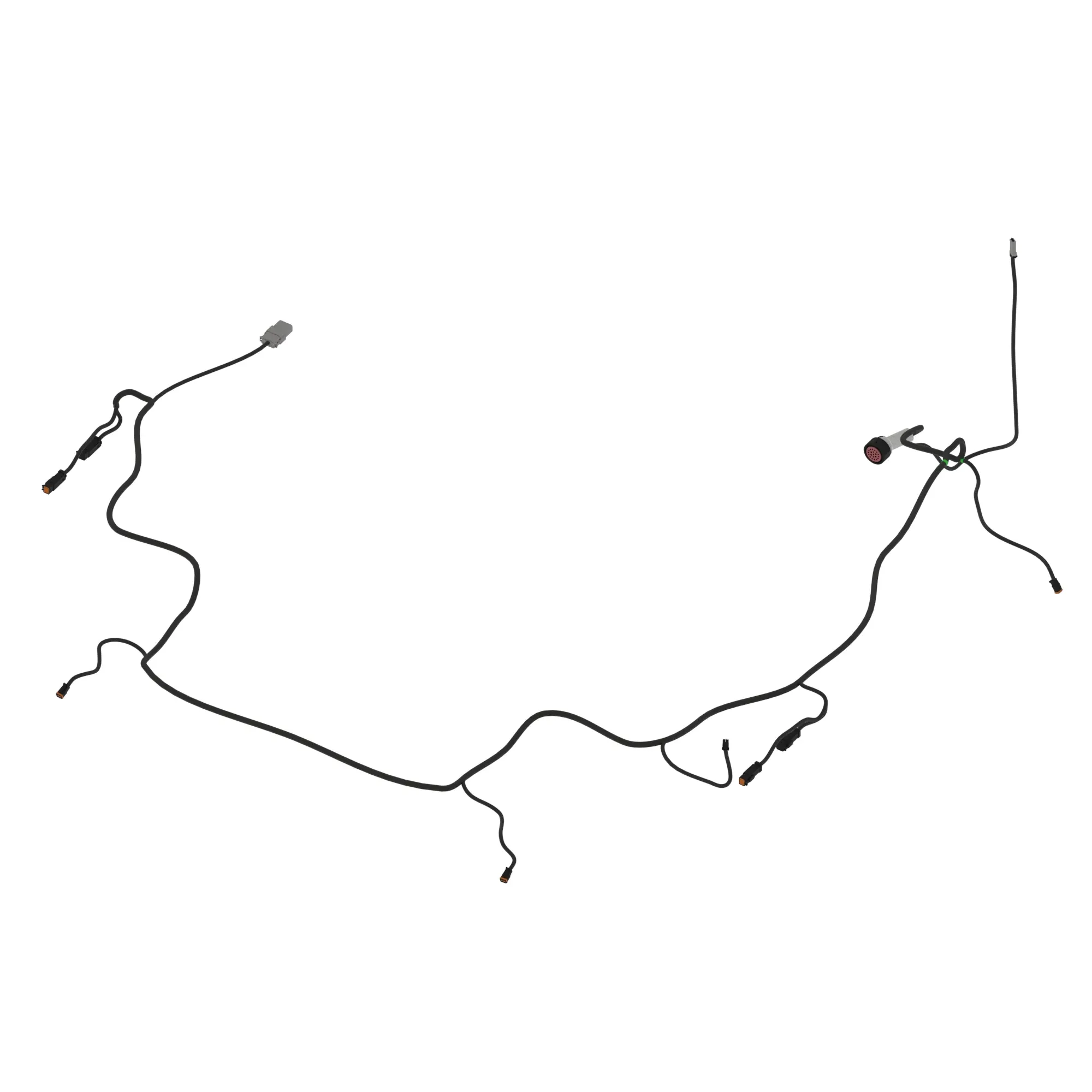 John Deere External Roof Harness - AT543483