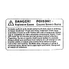 John Deere Battery Labe, English - L41229