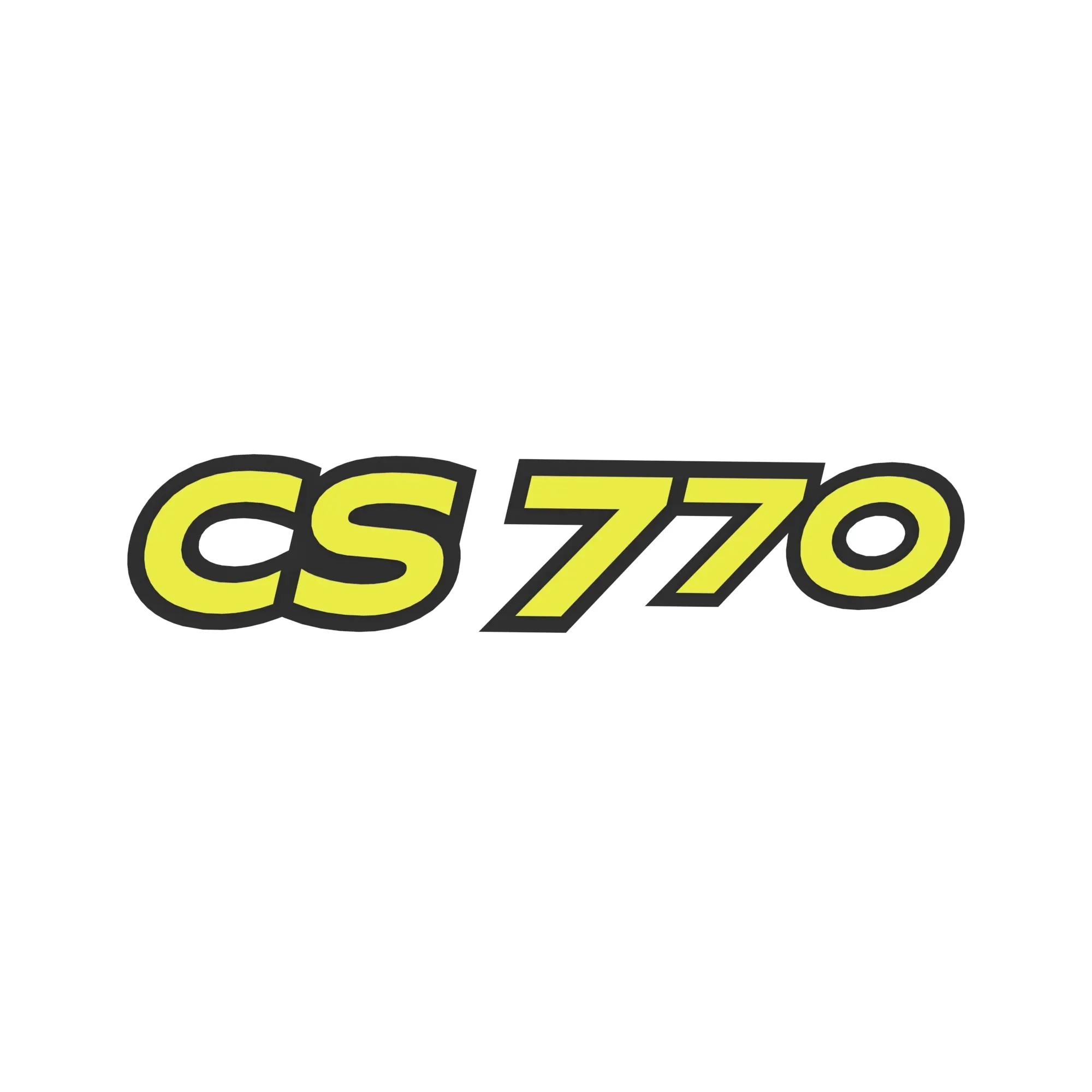 John Deere CS770 Label - KK82938