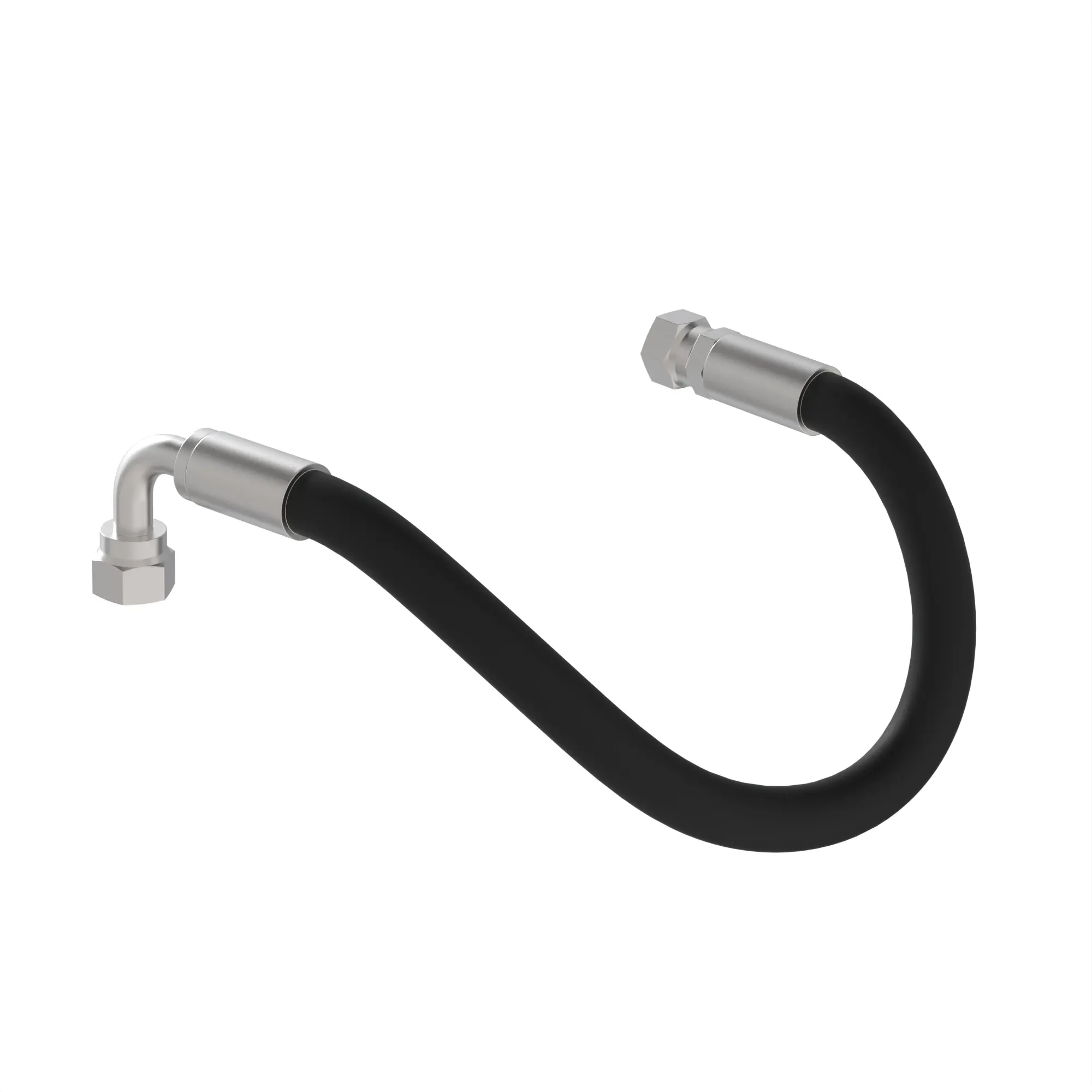 John Deere Hitch Cylinder Drain Hydraulic Hose - RE330642