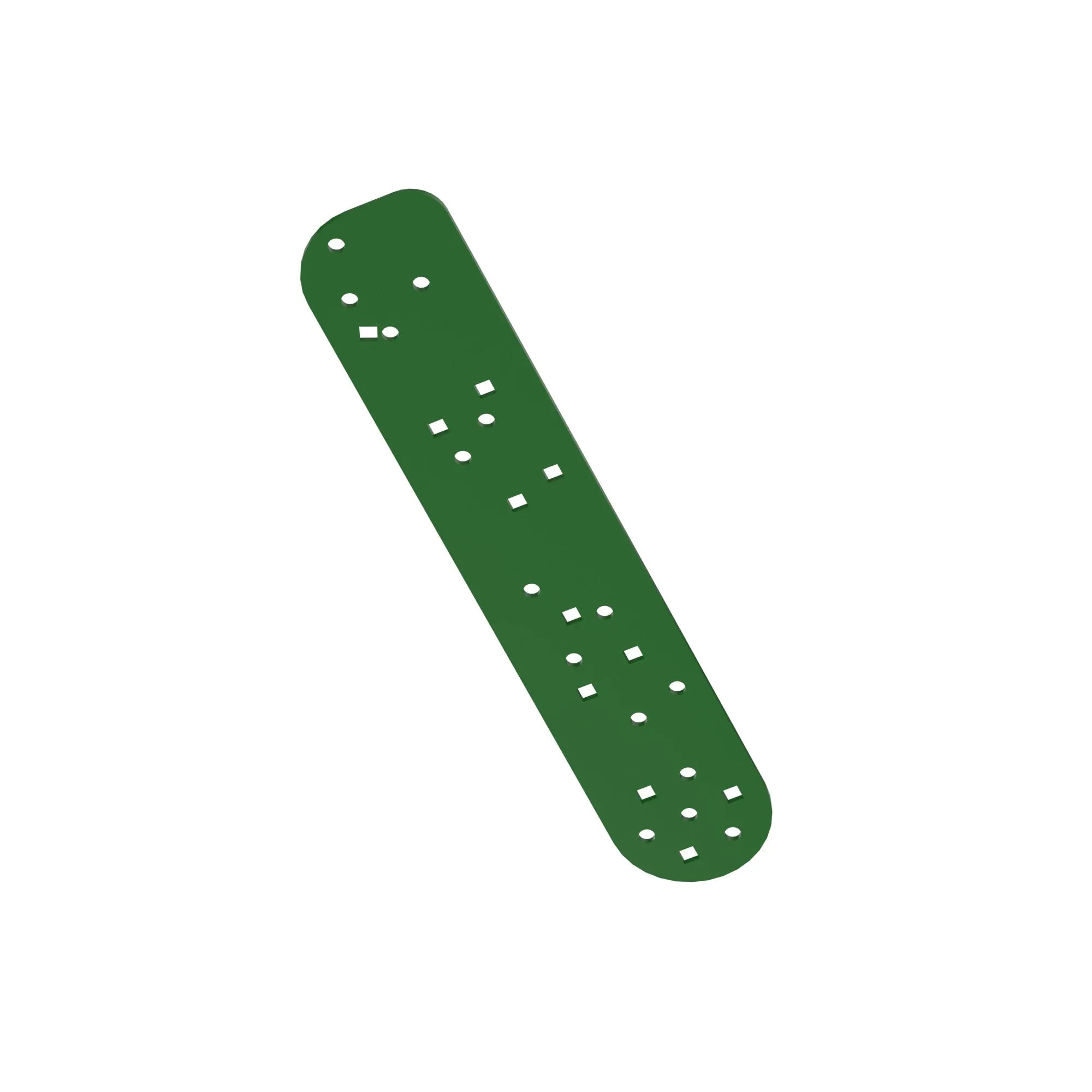John Deere Top Siderail Small Plate - R214674
