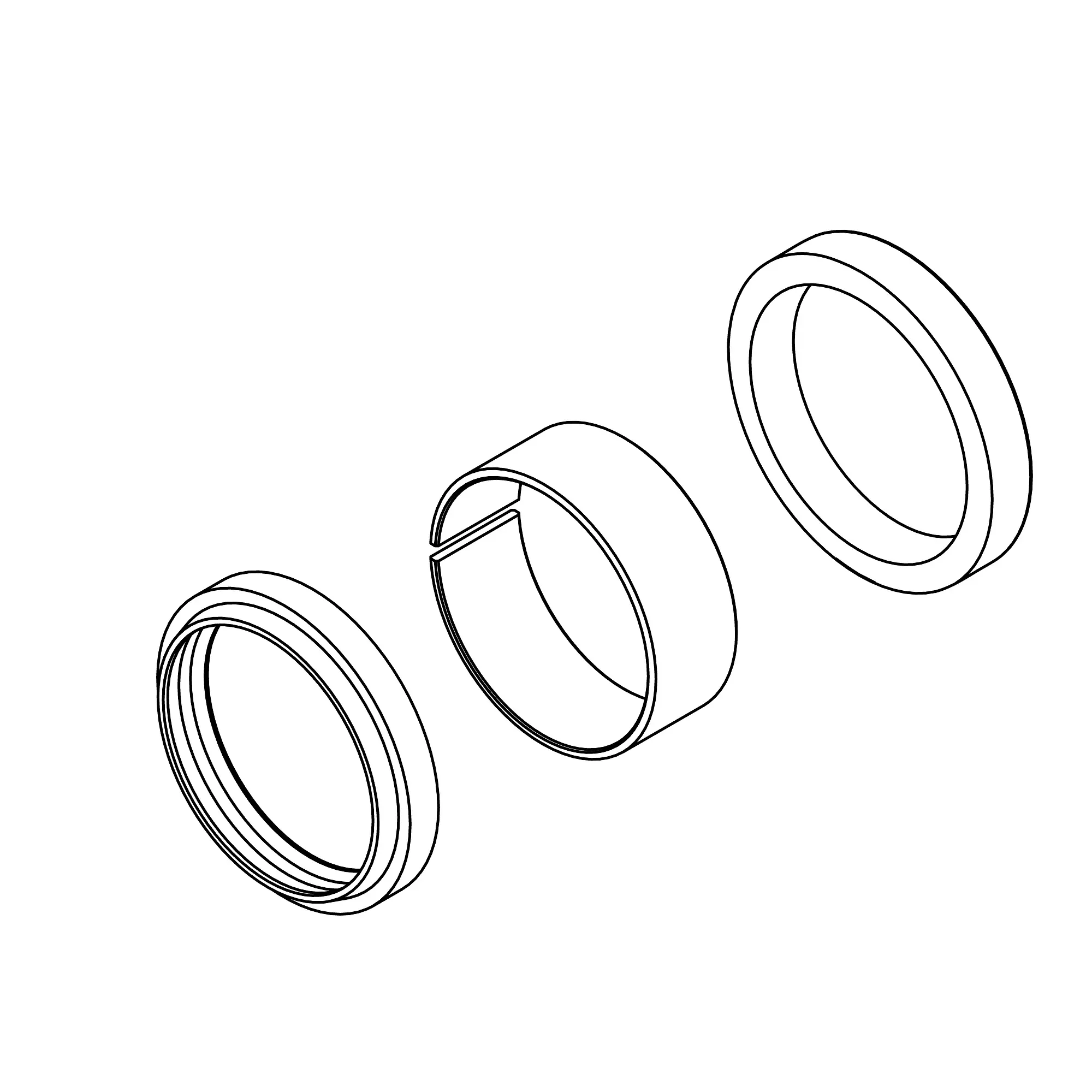 John Deere Hydraulic Cylinder Bore Seal Kit - AHC21127