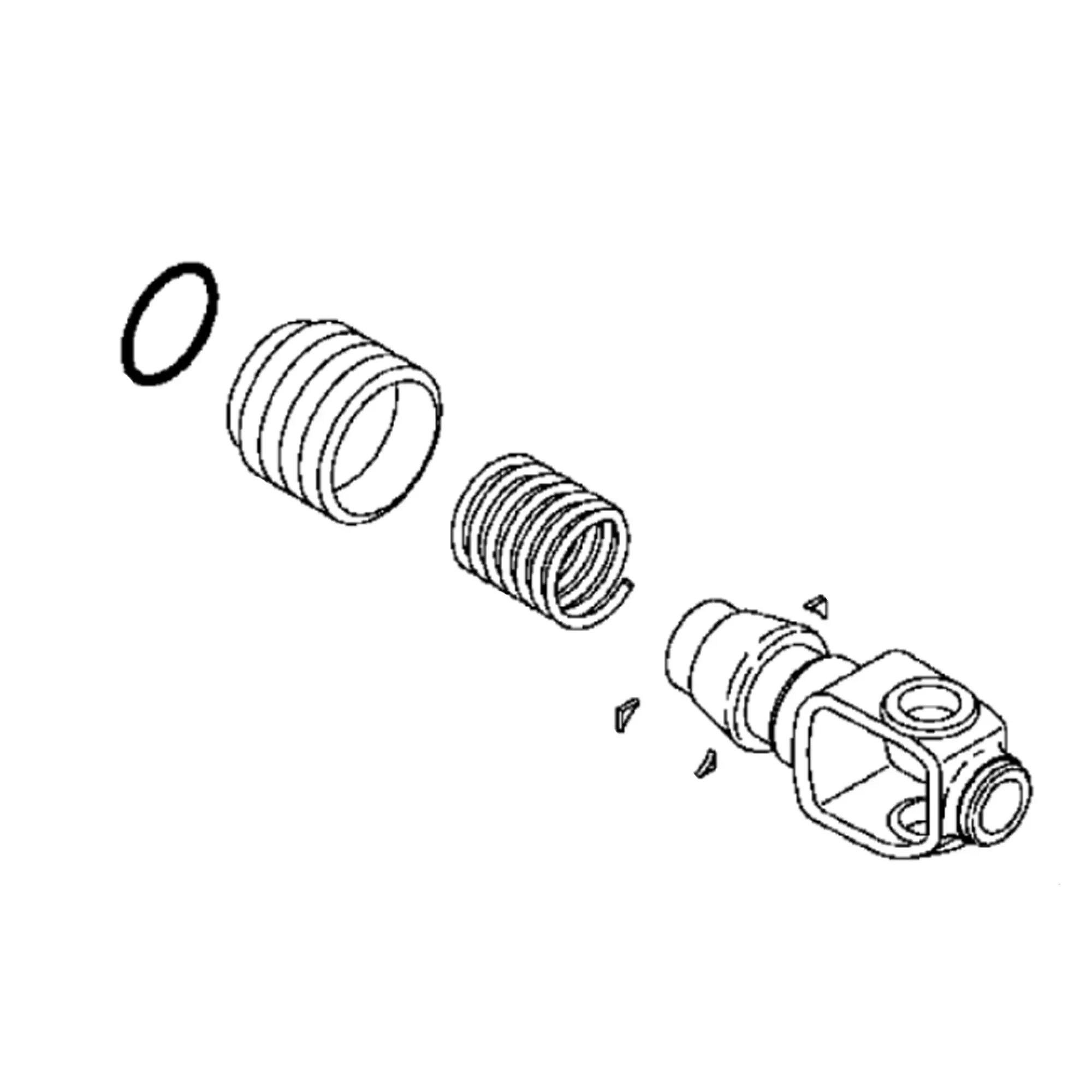 John Deere Universal Joint Yoke - AFH217185