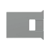 DEUTSCH RECEPT. LOCKING WEDGE,W2P