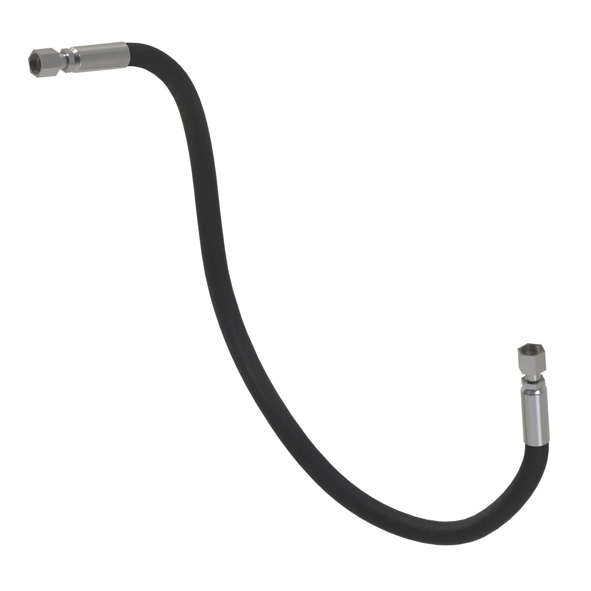 John Deere Fabricated Hydraulic Hose (Pump to Fan Drive) - AT505254
