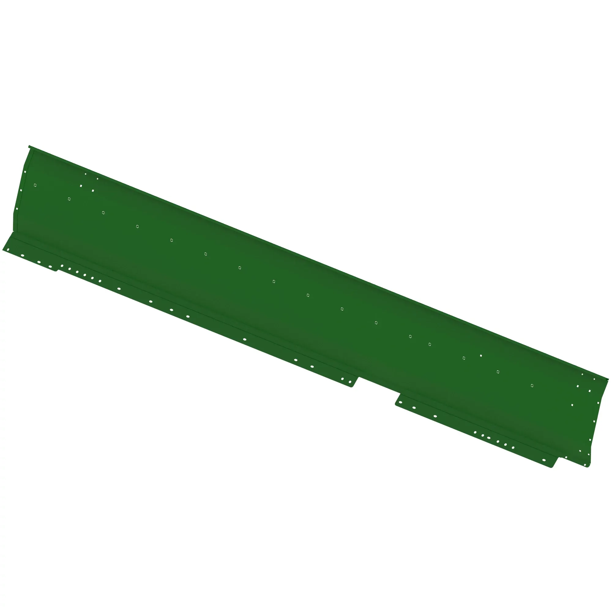 John Deere Right Side Back Draper Panel Sheet - HXE28820