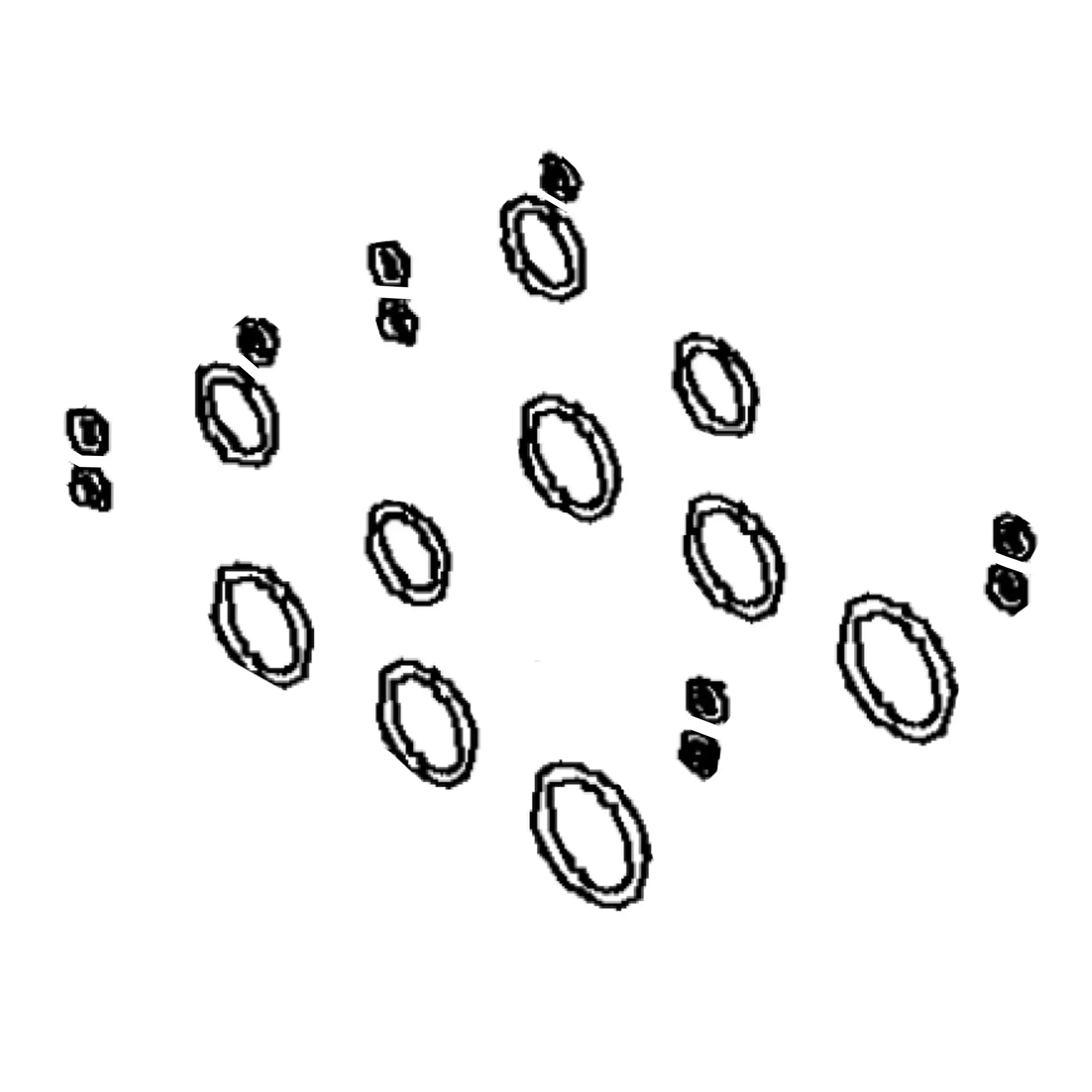 John Deere Steering Valve Seal Kit - AT324974