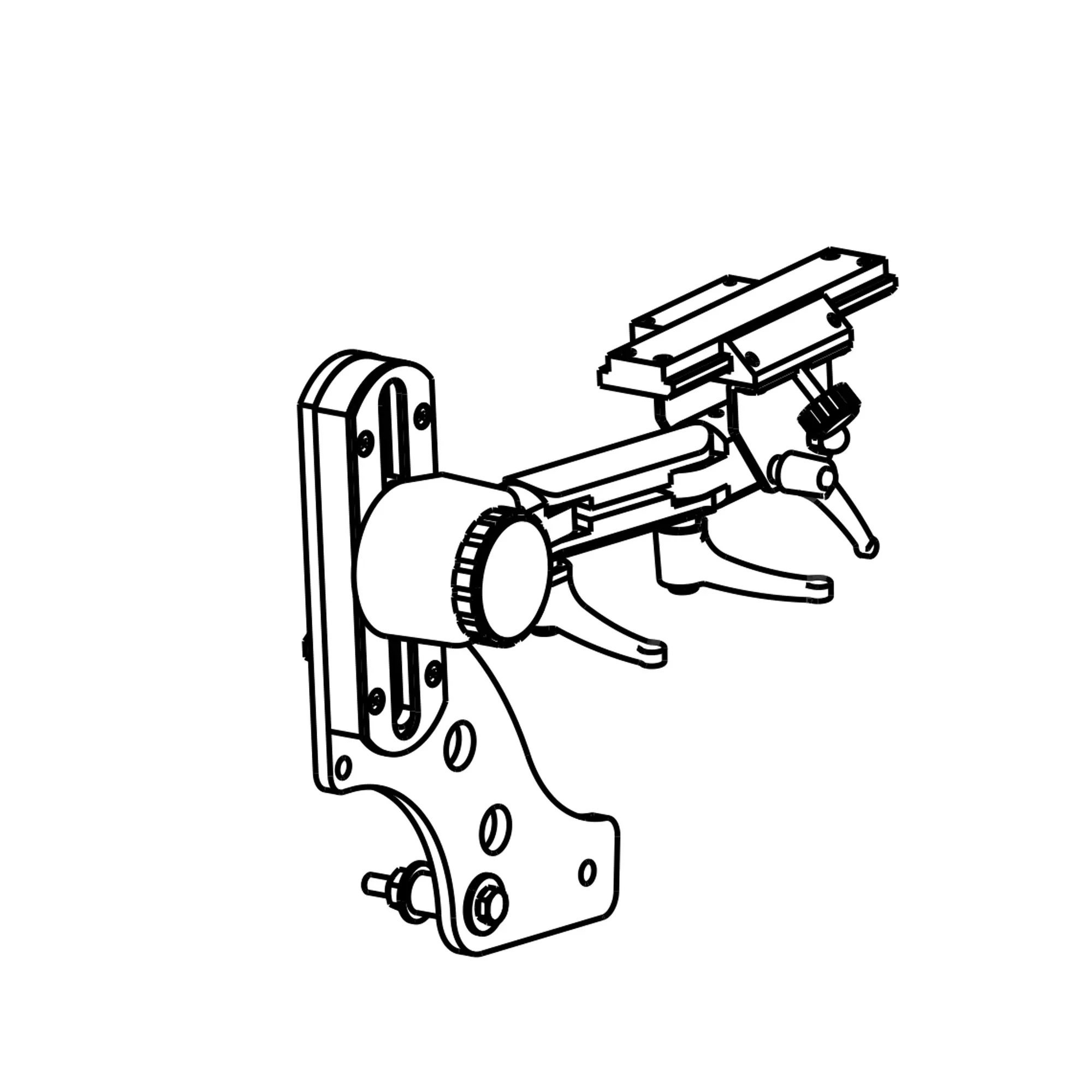 John Deere Cab Bracket, Right Side - F643087