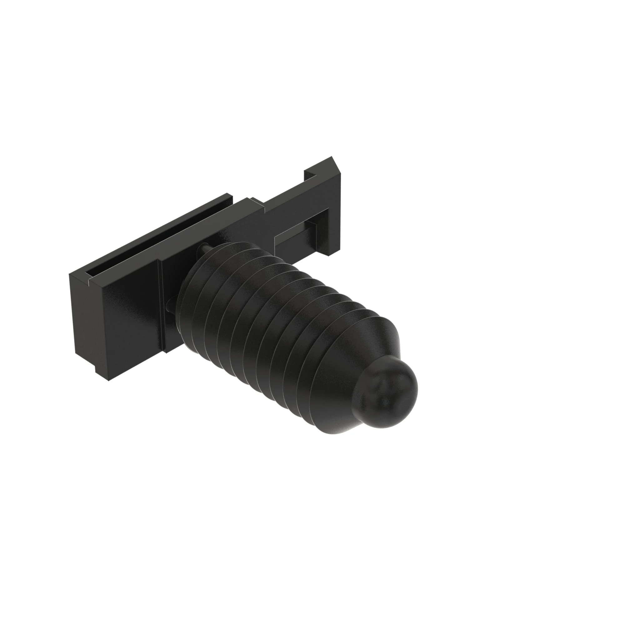 ACCY DELPHI MNTGCLIP BLK NYLON