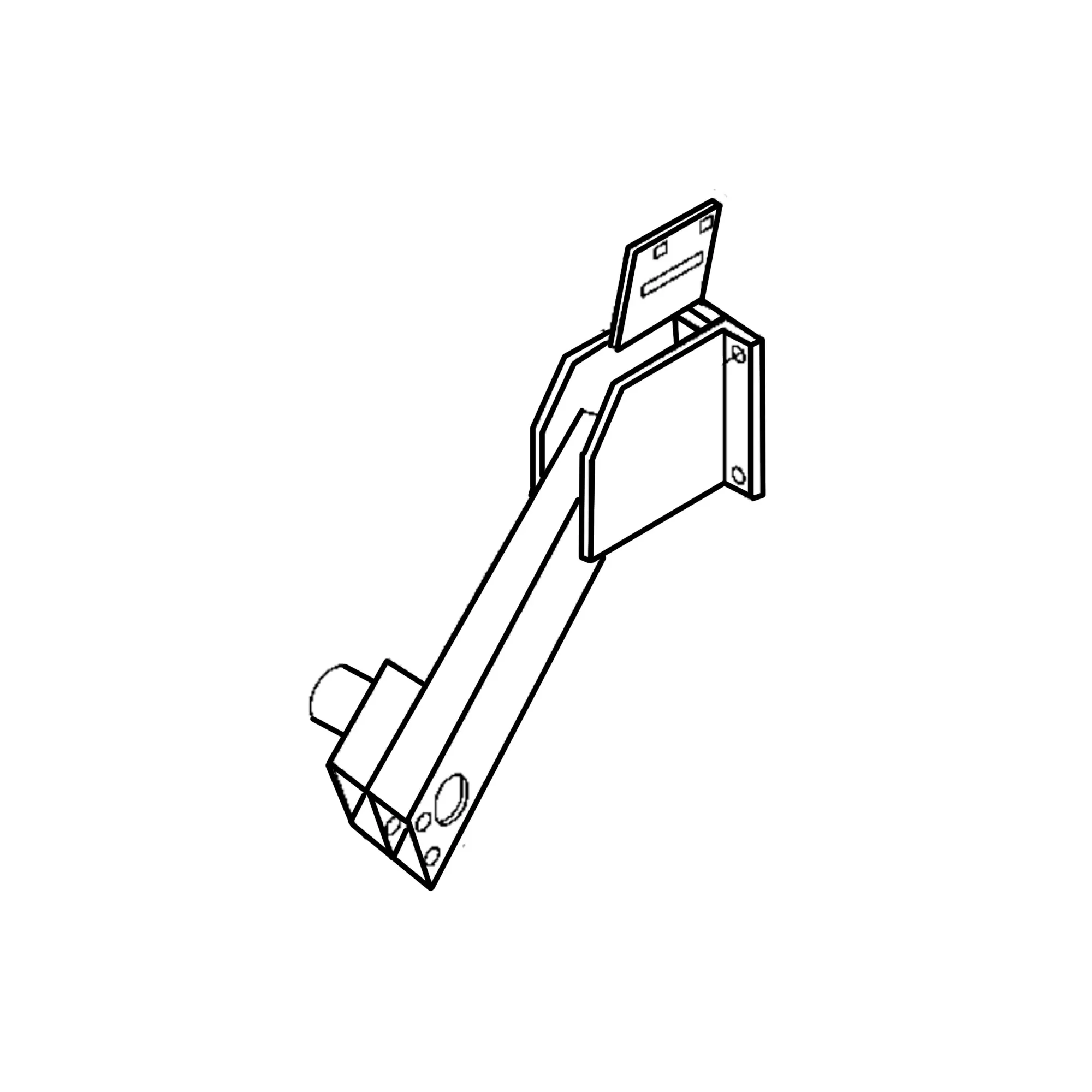 John Deere Drive Gauge Wheel Support, Left Side - AA52513