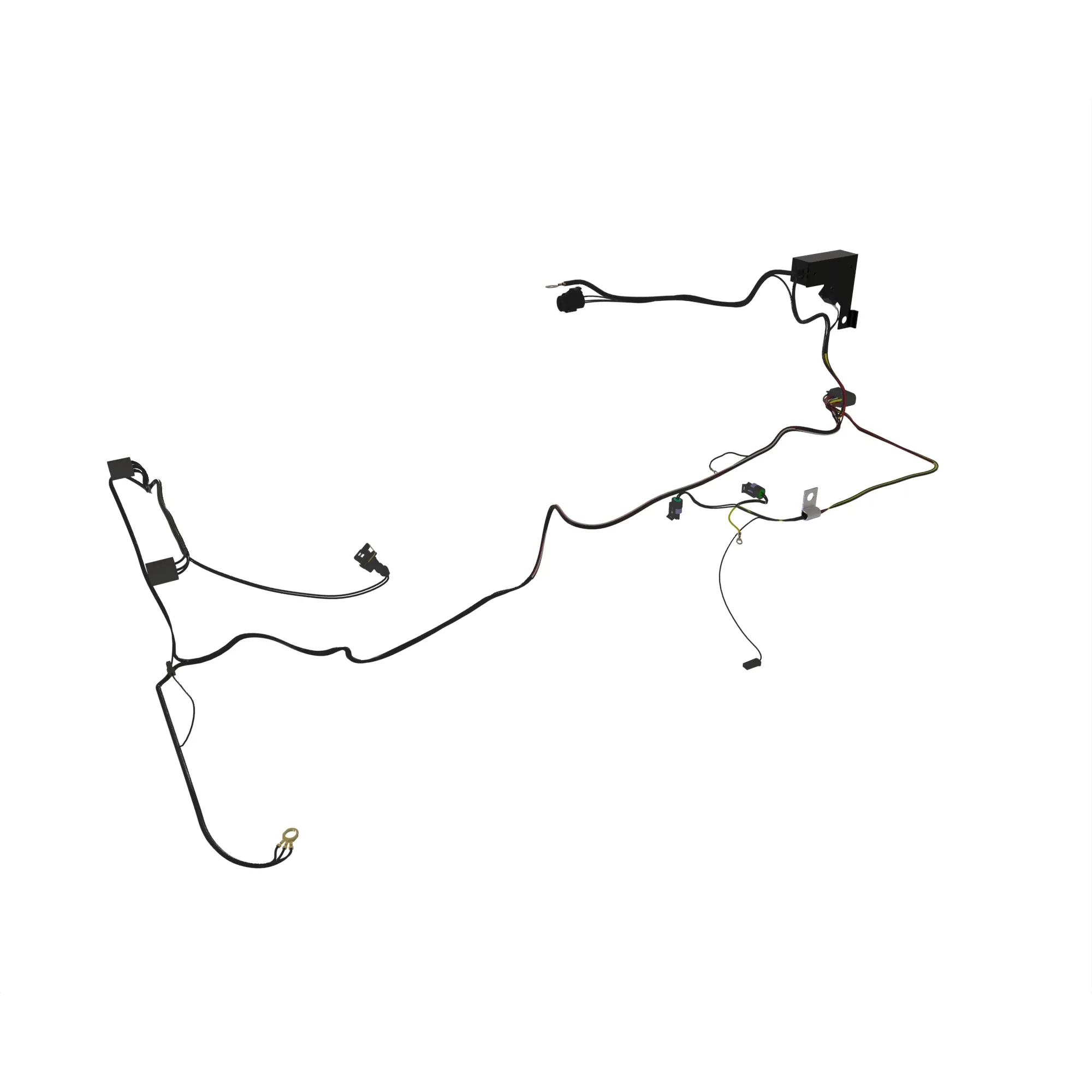 John Deere 4-Cylinder Engine Wiring Harness, Tier 2 - RE208527