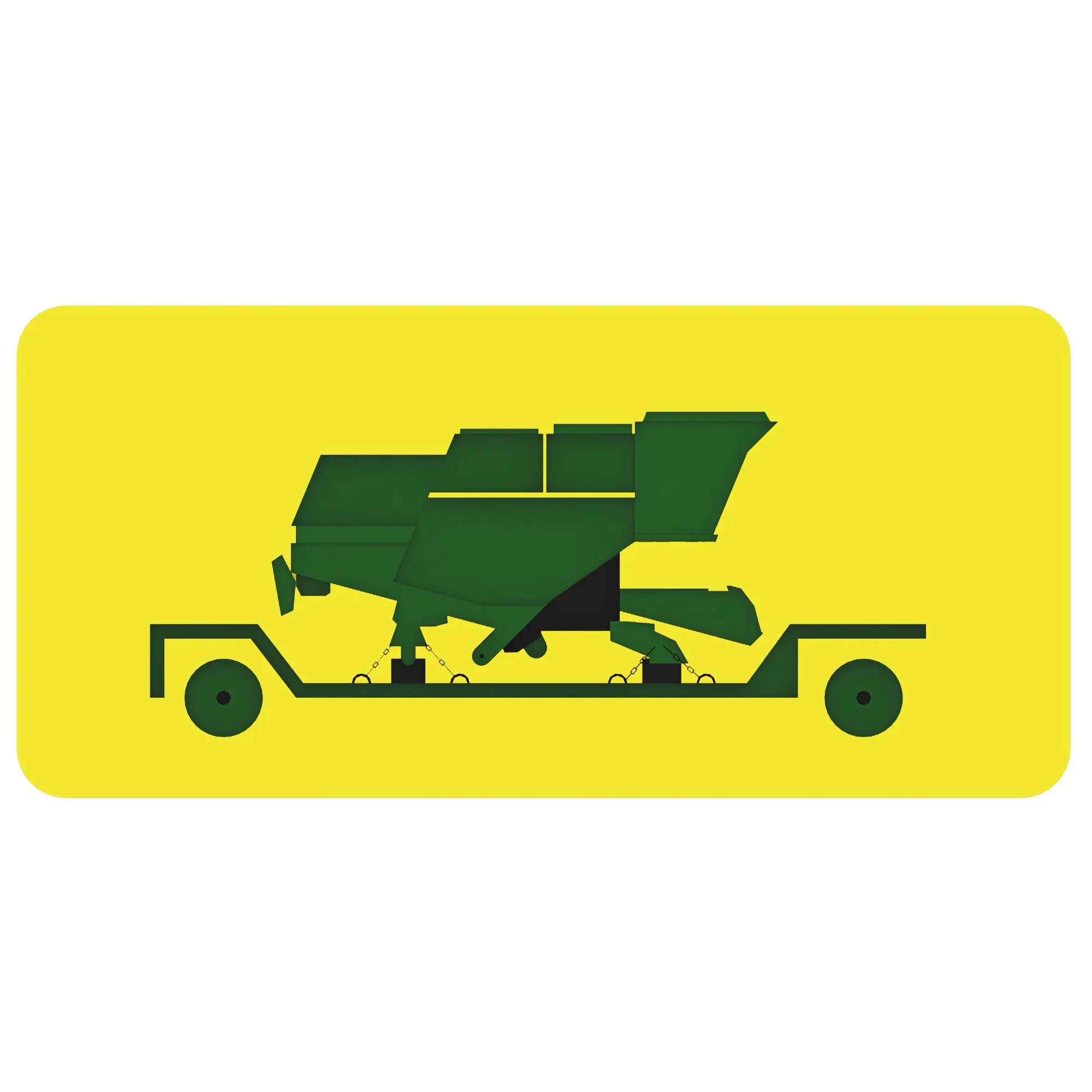 John Deere Text Free Label - CQ54186