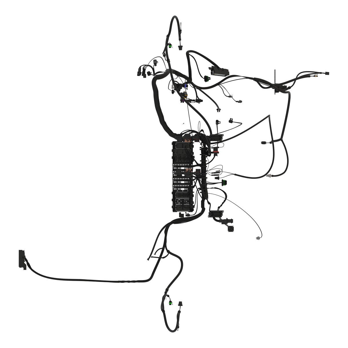 Cab Wiring Harness, / W/O Tls / 603