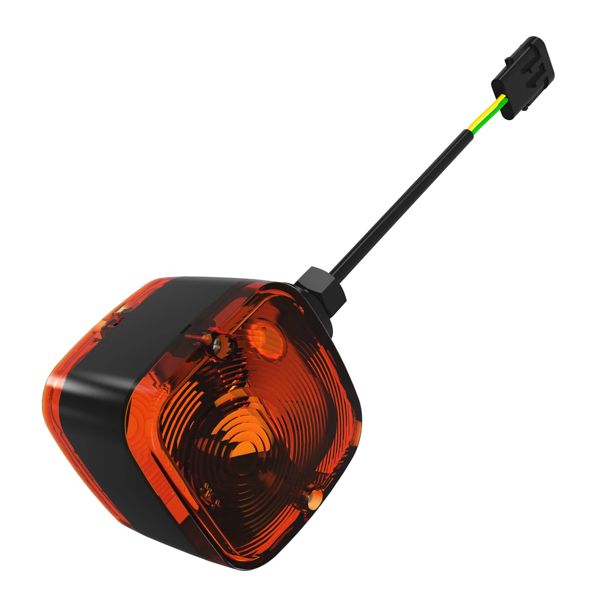 John Deere Square Front Halogen Light, 24 Volts - AT309550