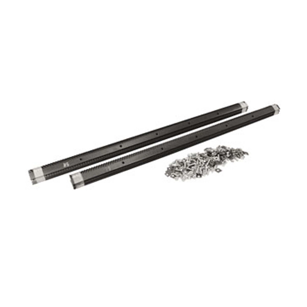 A&I Products Black-Hardened LH and RH Rasp Bar with Hardware - A-V12072H