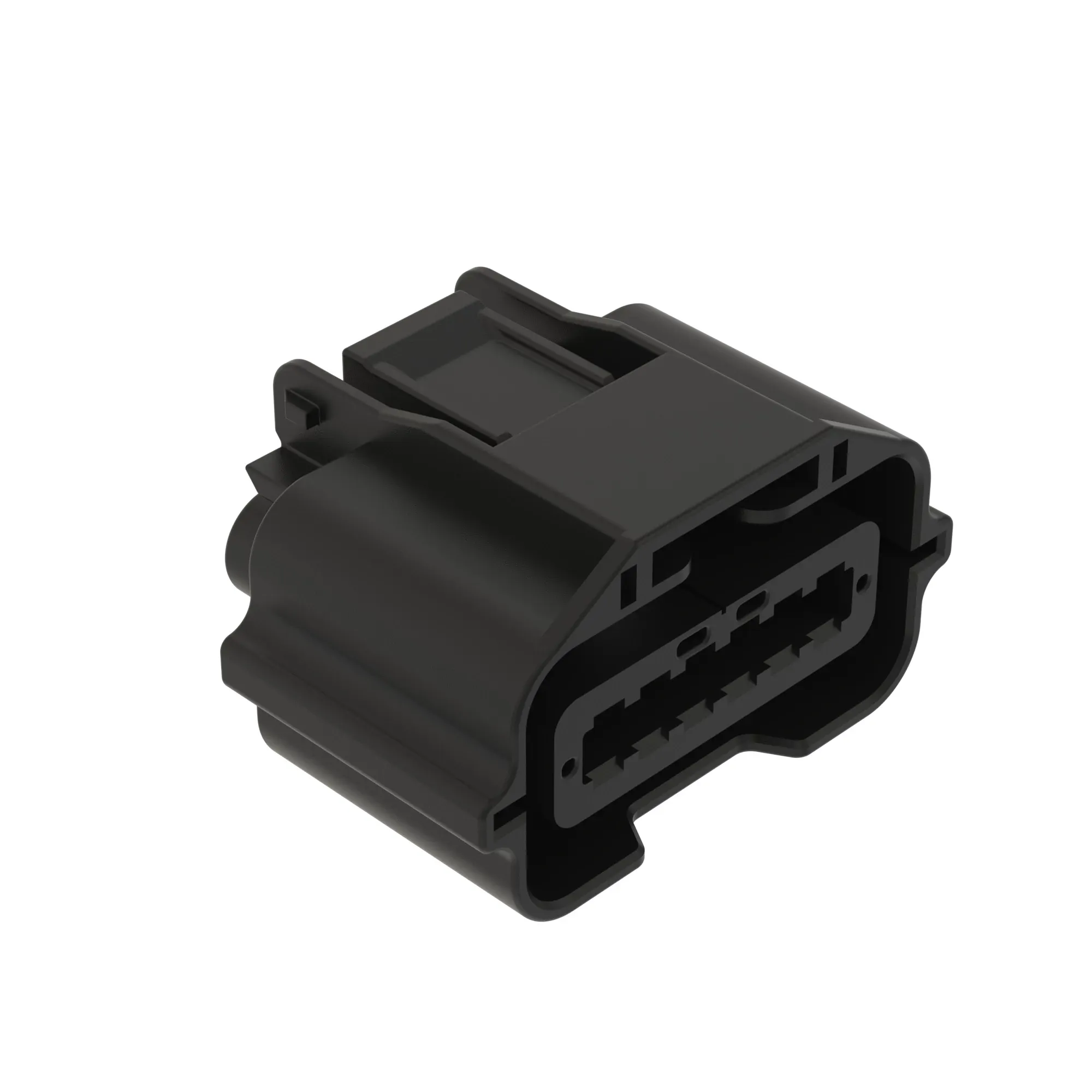 Yazaki RH 6W Fem Sld Blk Plstc