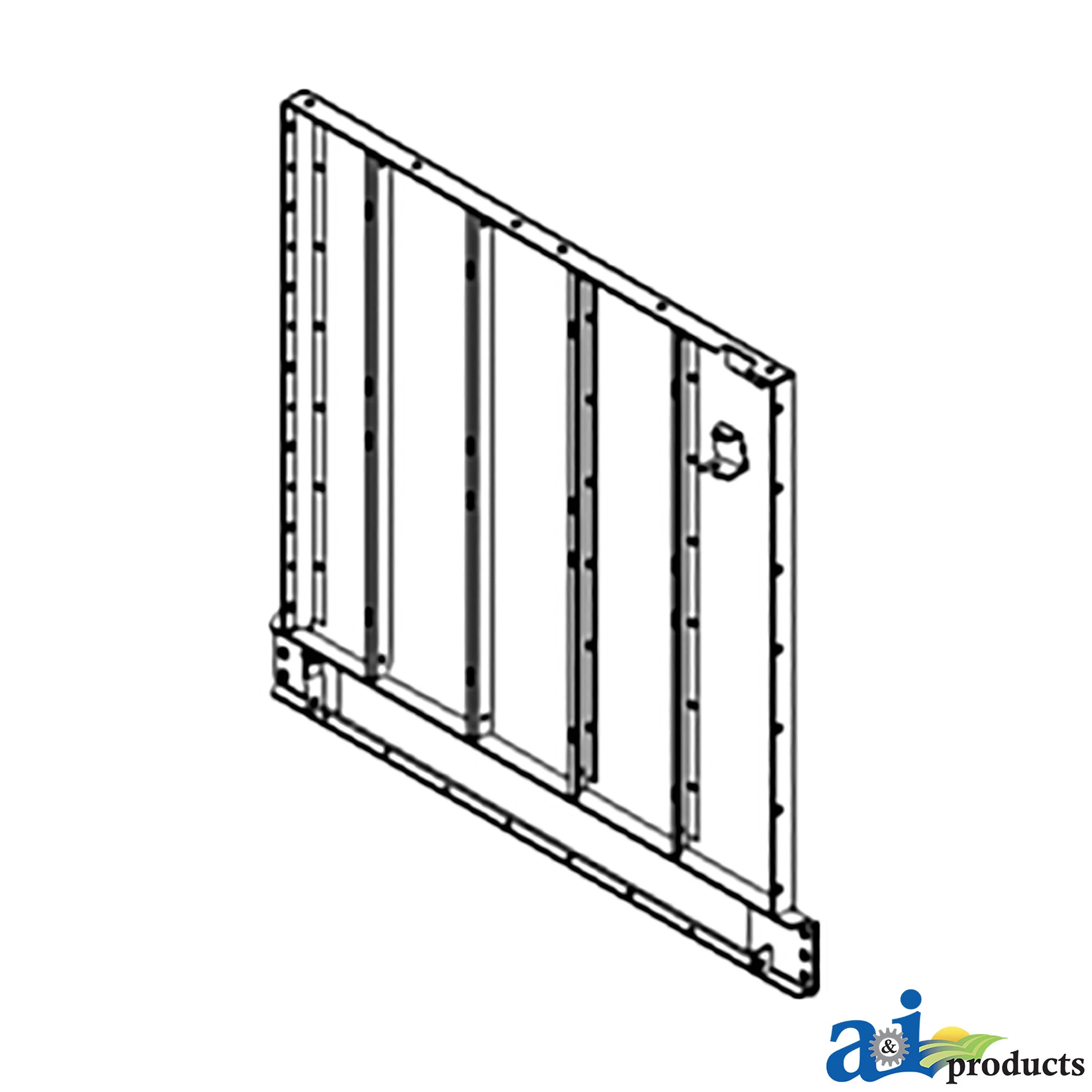 A&I Products Feederhouse Bottom - A-AH159703