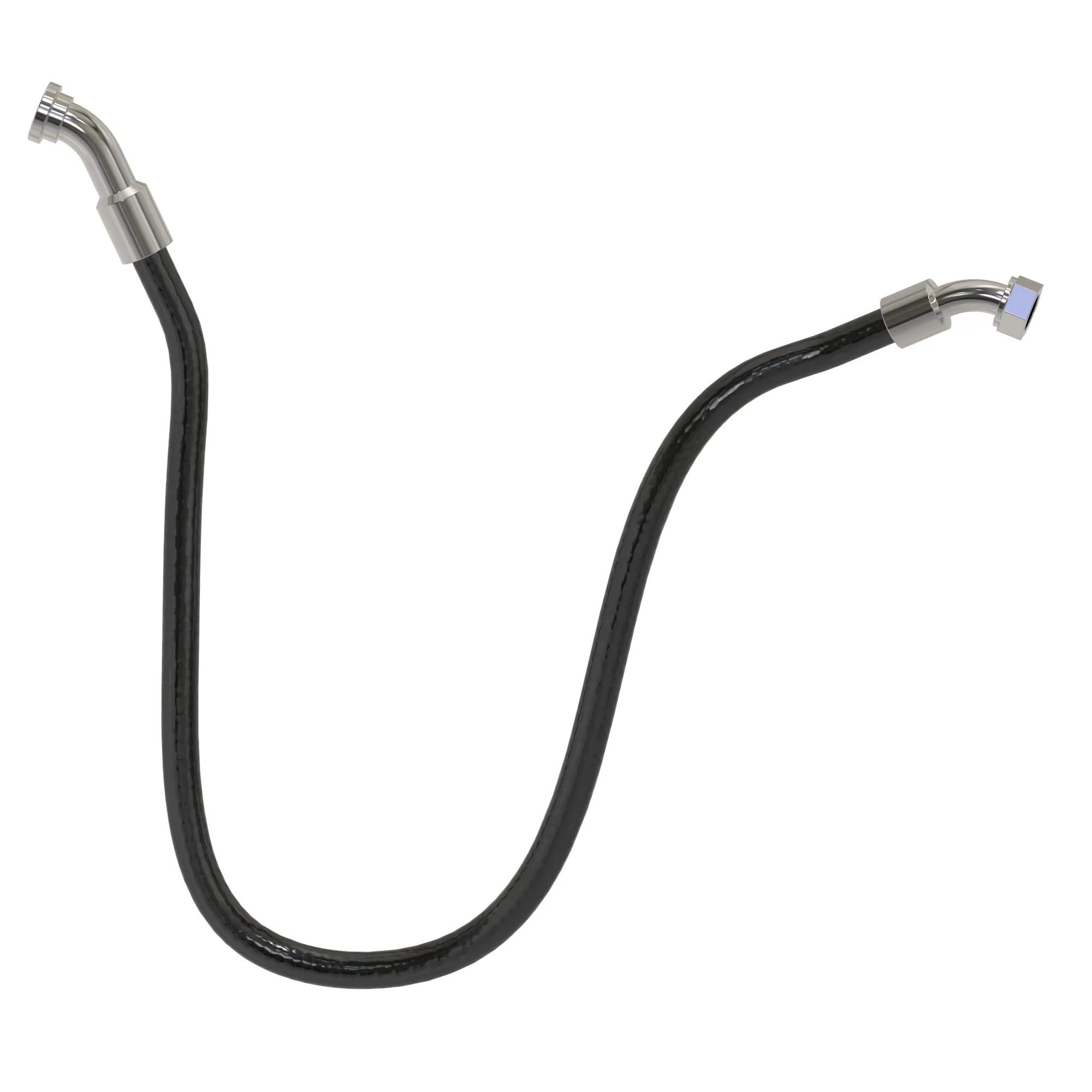 John Deere Harvester Head Leak Hydraulic Hose - F073208