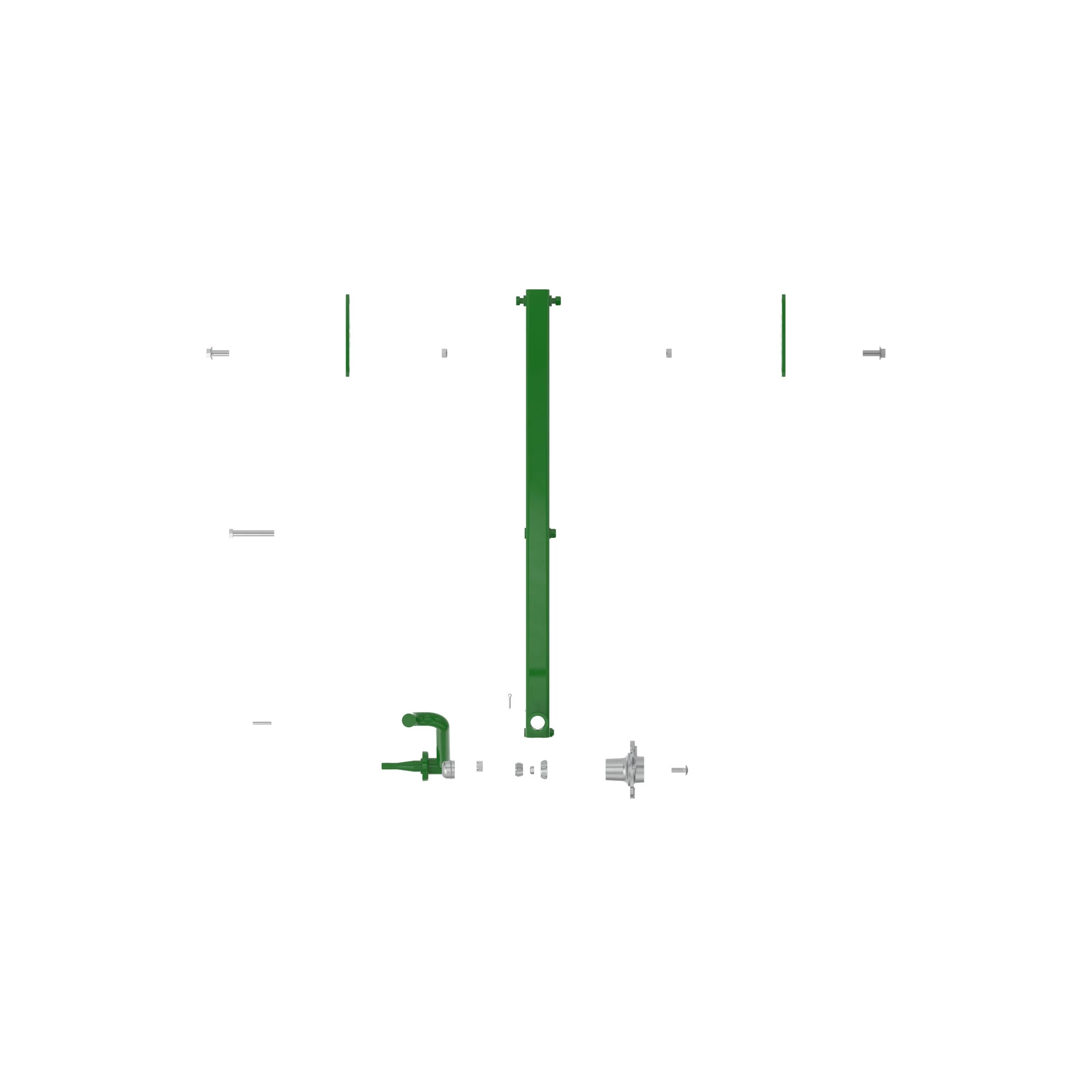 WHEEL KIT, AXLE, DUAL TAIL WHEEL